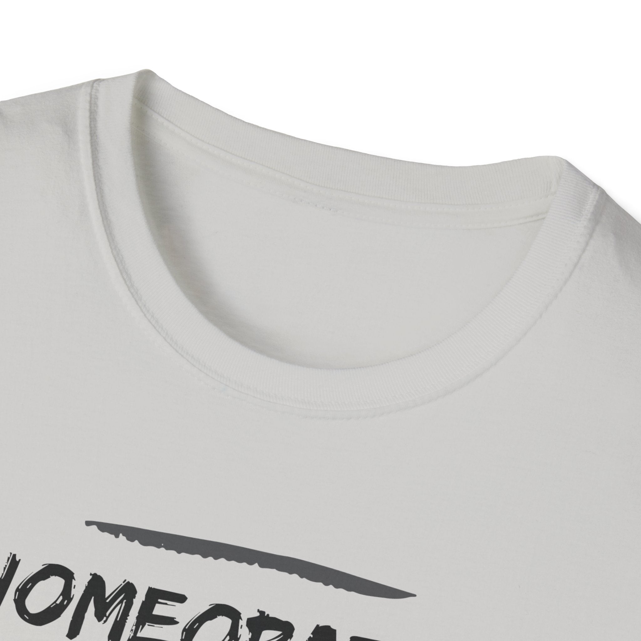 Homeopathy Over Allopathy, light colored shirt, Unisex Softstyle T-Shirt