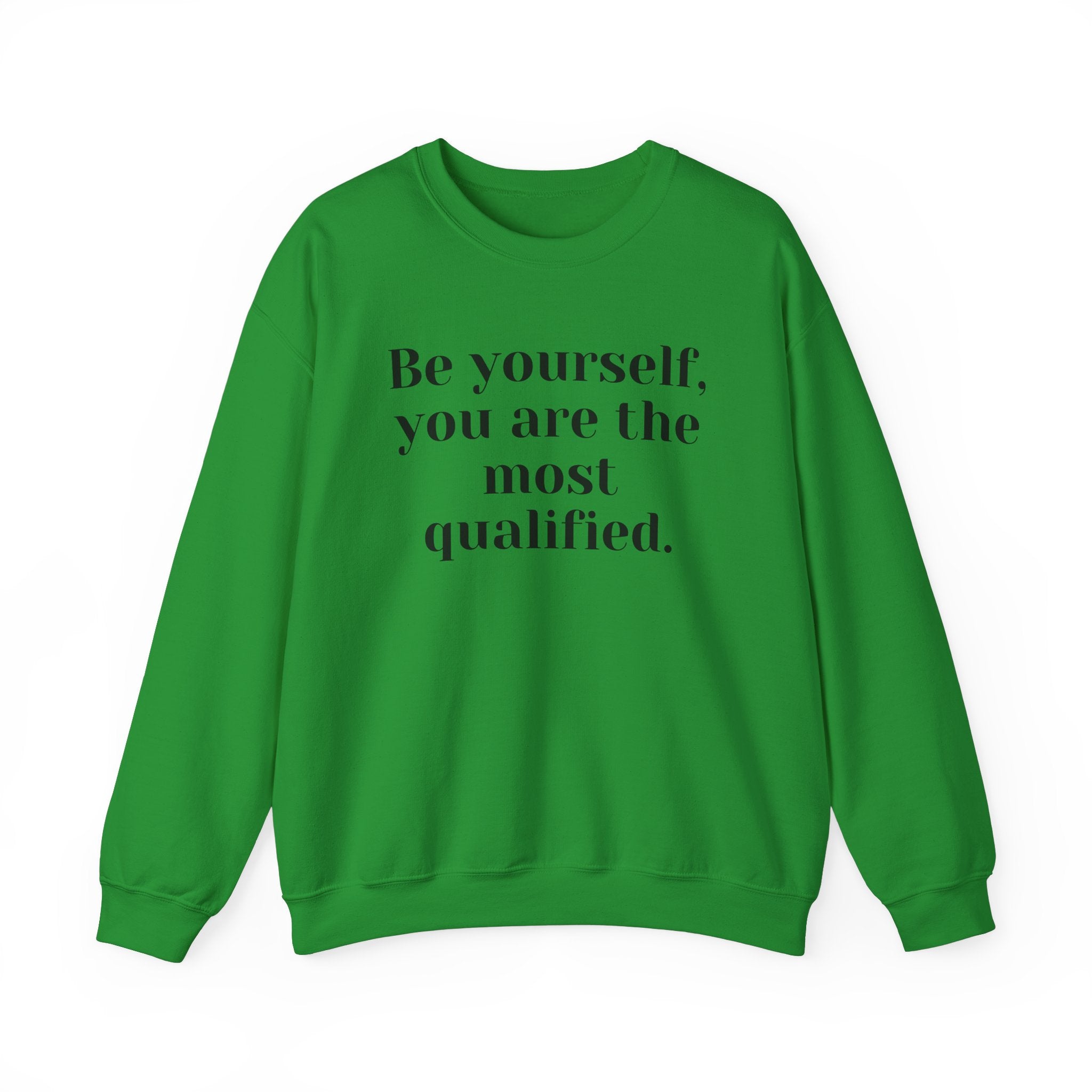Be Yourself,…, light colored shirt, Unisex Heavy Blend™ Crewneck Sweatshirt