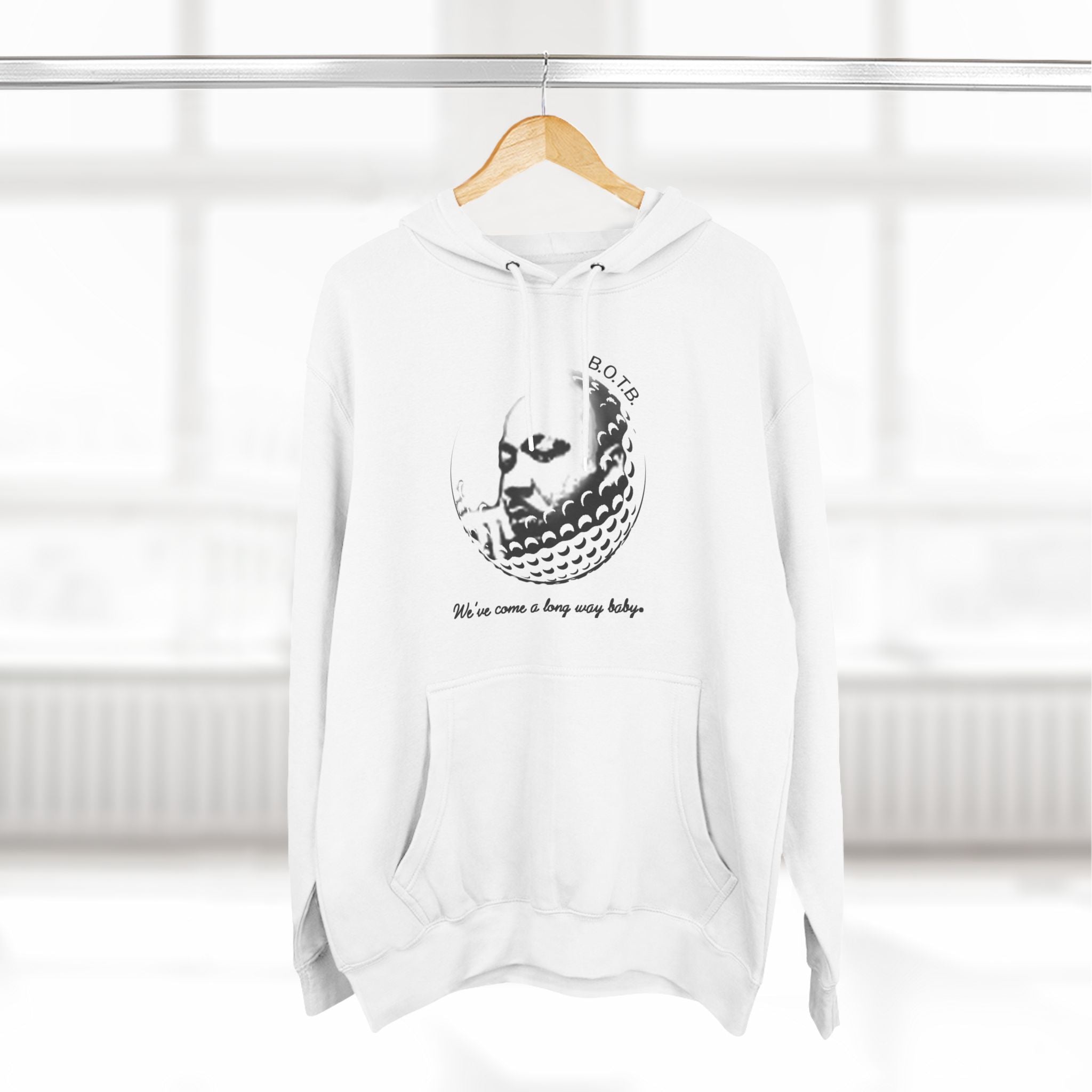 We’ve Come A Long Way Baby!, Three-Panel Fleece Hoodie