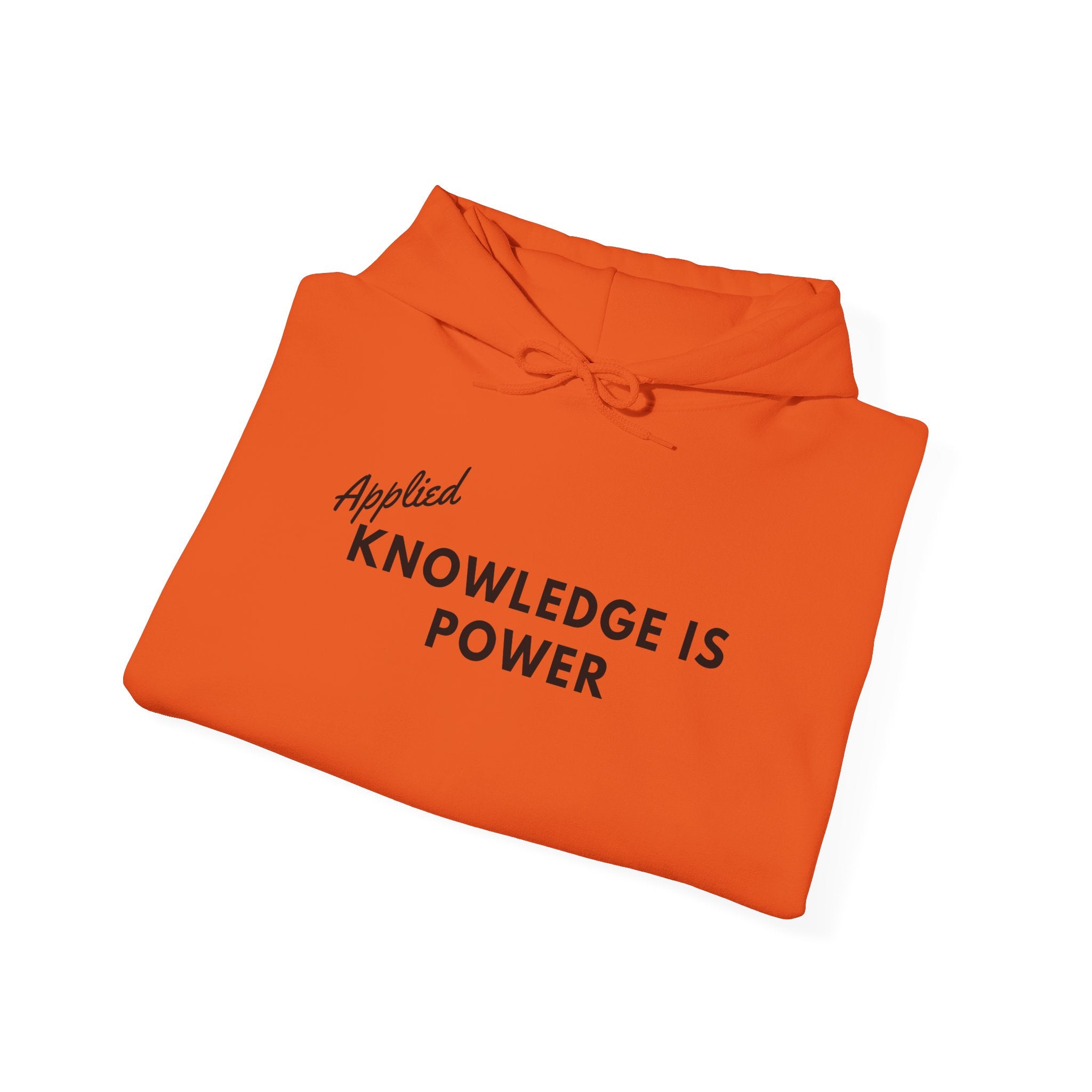 Applied Knowledge Is Power, Unisex Heavy Blend™ Hooded Sweatshirt
