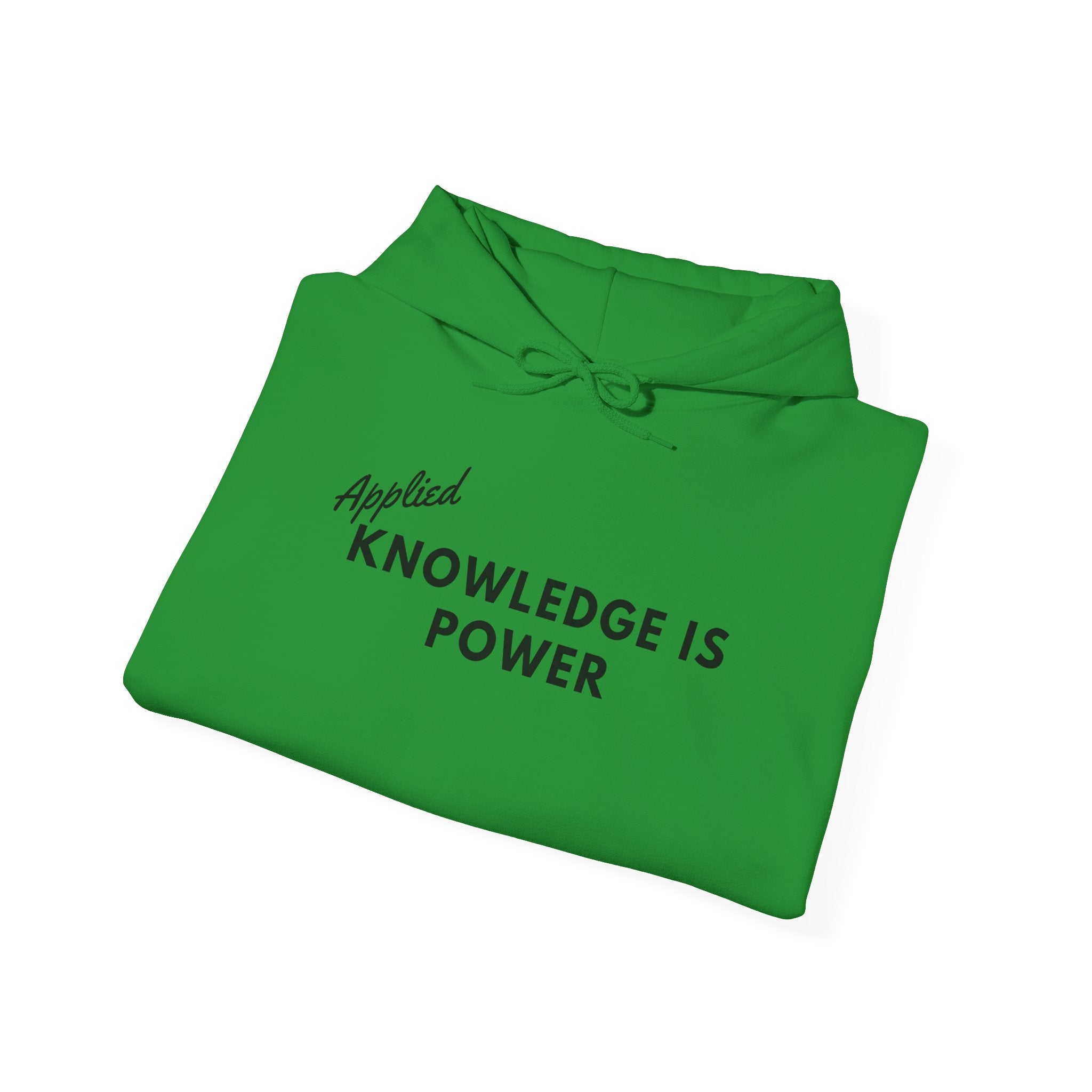 Applied Knowledge Is Power, Unisex Heavy Blend™ Hooded Sweatshirt