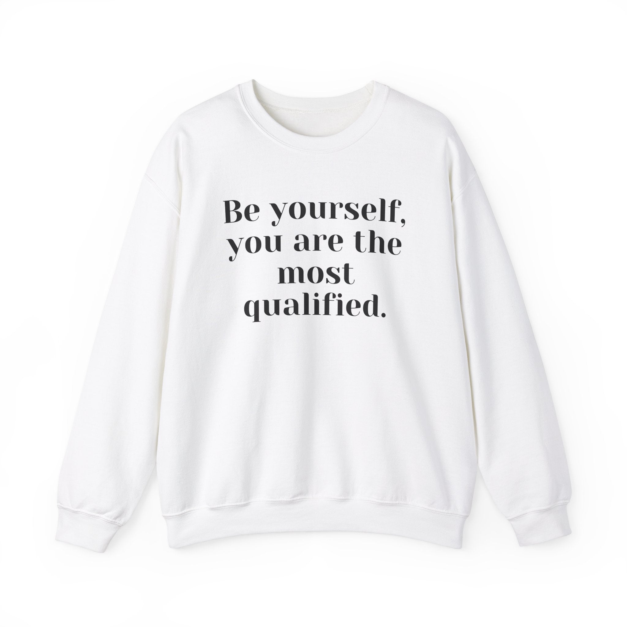 Be Yourself,…, light colored shirt, Unisex Heavy Blend™ Crewneck Sweatshirt