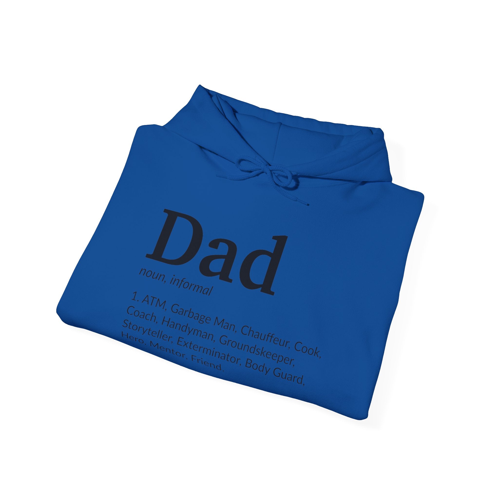 Dad Definition, light colored shirt, Unisex Heavy Blend™ Hooded Sweatshirt