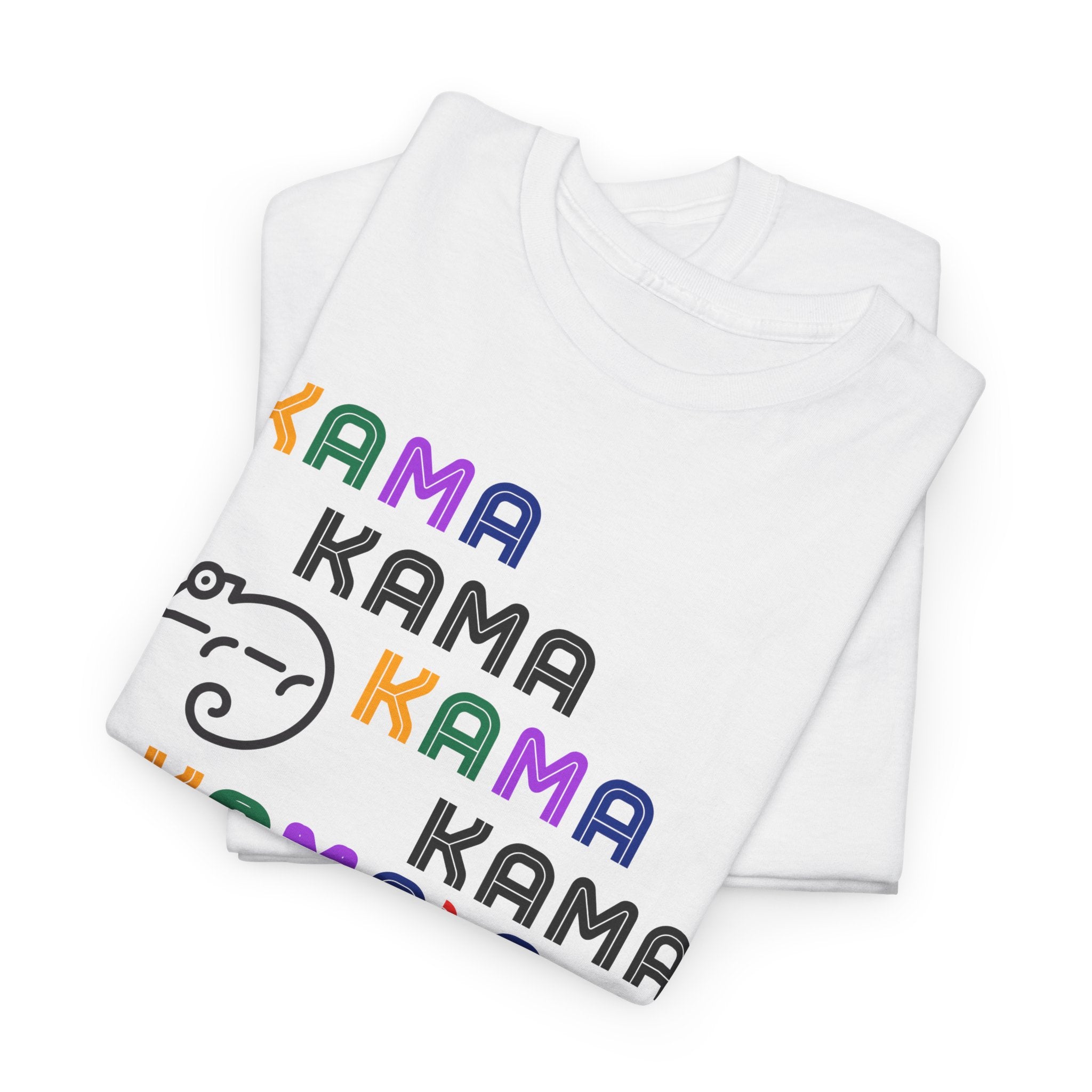 Kamala Chameleon, light colored shirt, Unisex Heavy Cotton Tee
