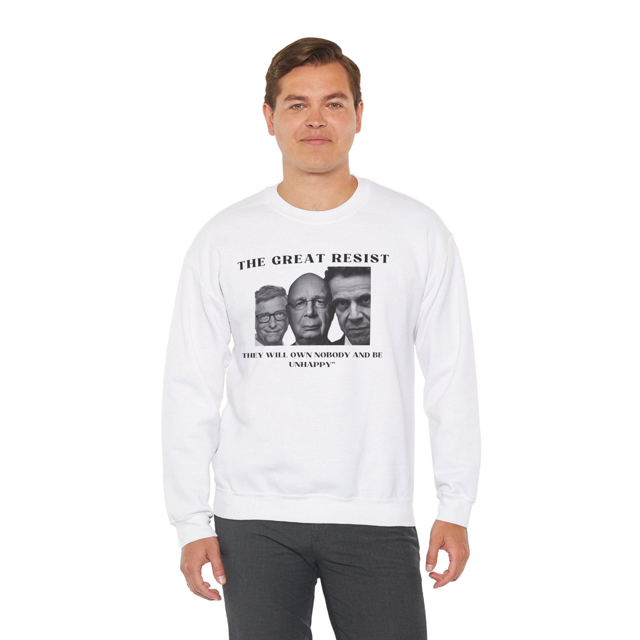 The Great Resist, Unisex Heavy Blend™ Crewneck Sweatshirt