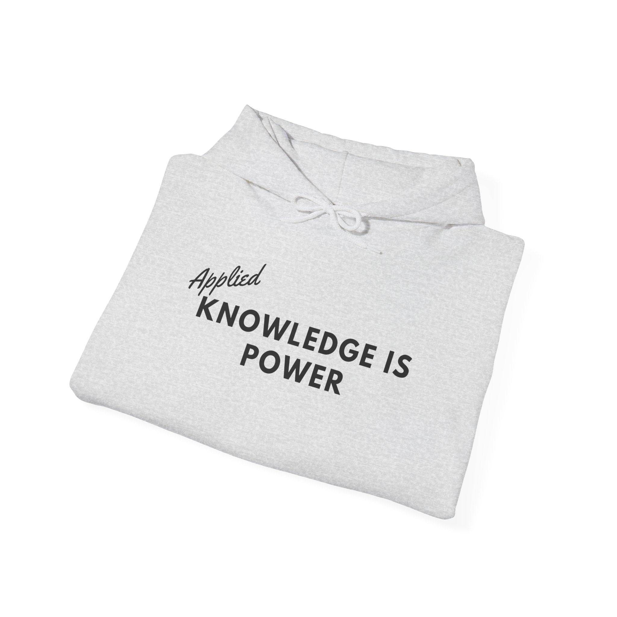 Applied Knowledge Is Power, Unisex Heavy Blend™ Hooded Sweatshirt
