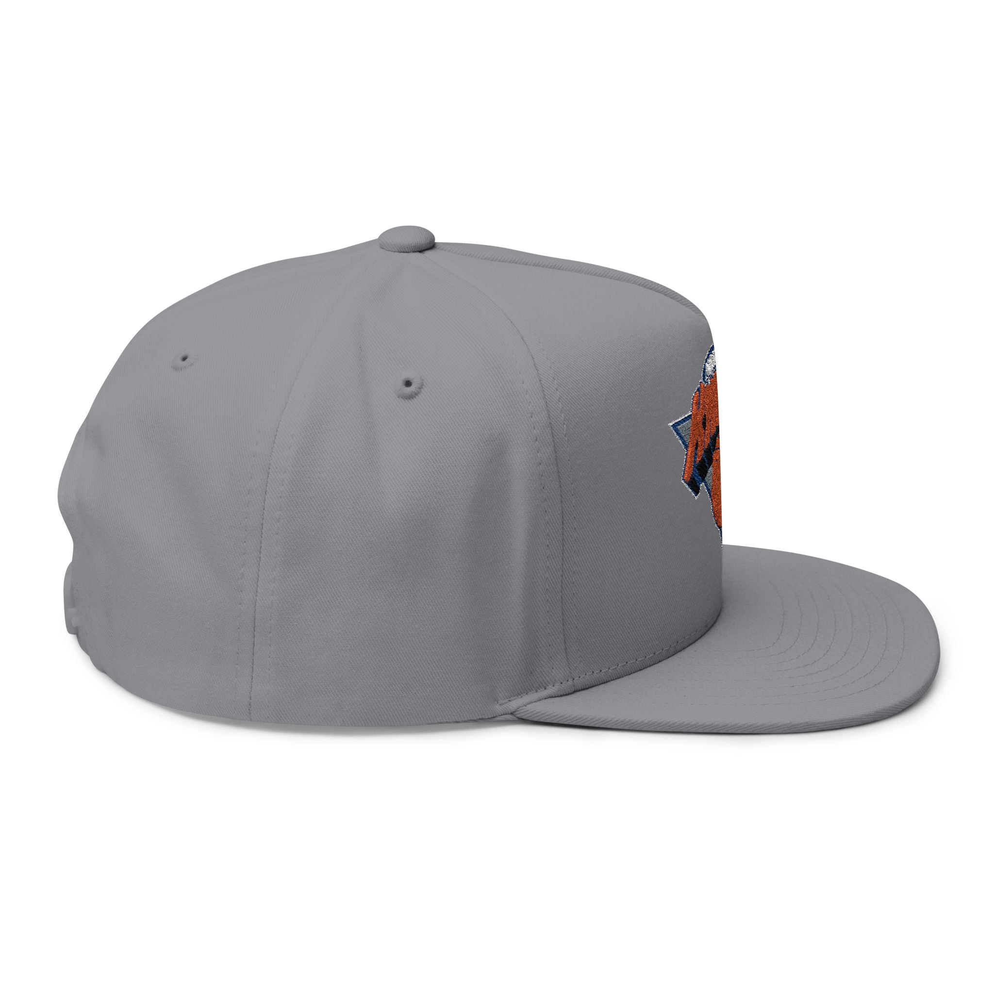 "NOT YET KNICKS" Stylish Flat Bill Cap | Embroidered Basketball Hat, Sports Cap, Streetwear, Gifts for Him, Fashion Accessory