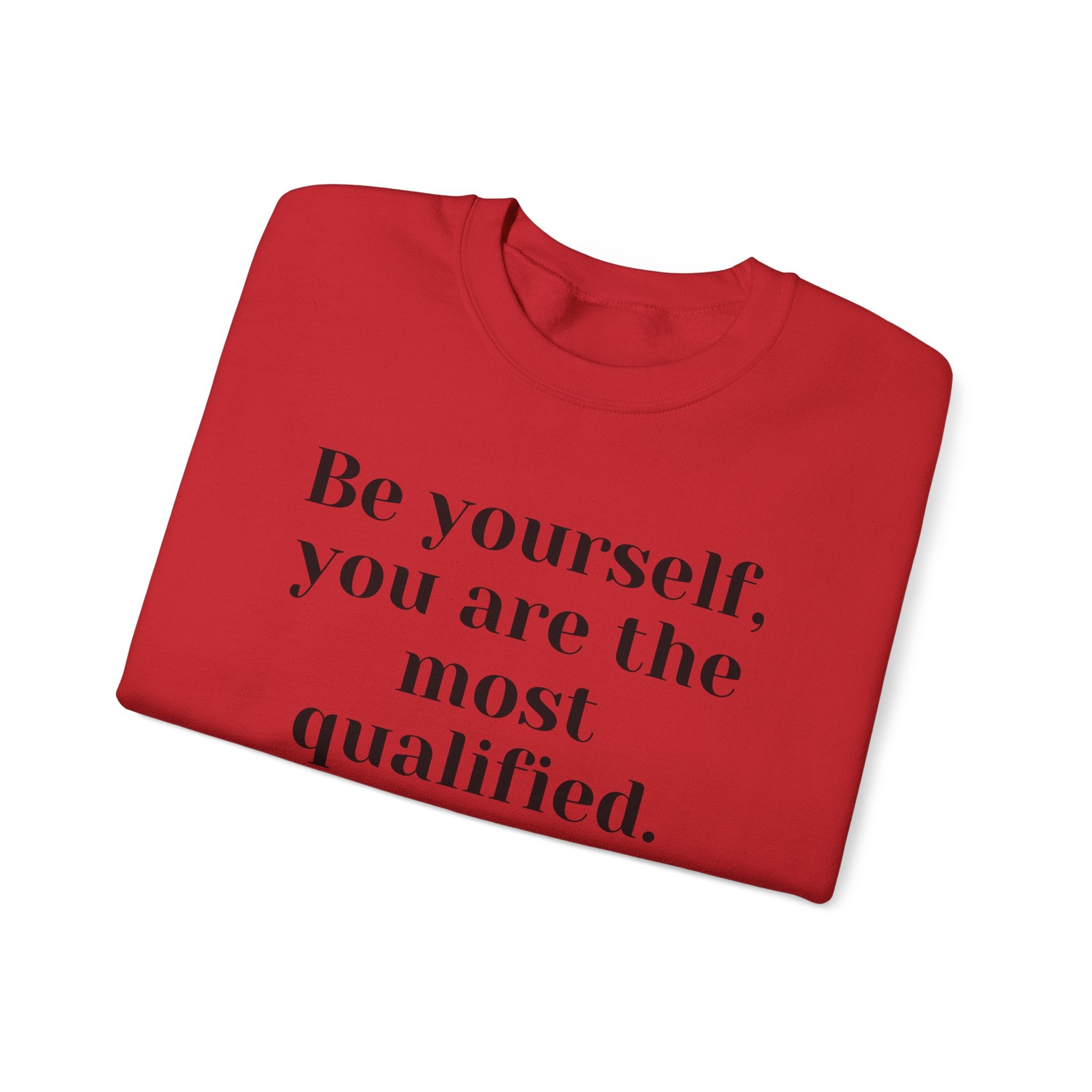 Be Yourself,…, light colored shirt, Unisex Heavy Blend™ Crewneck Sweatshirt