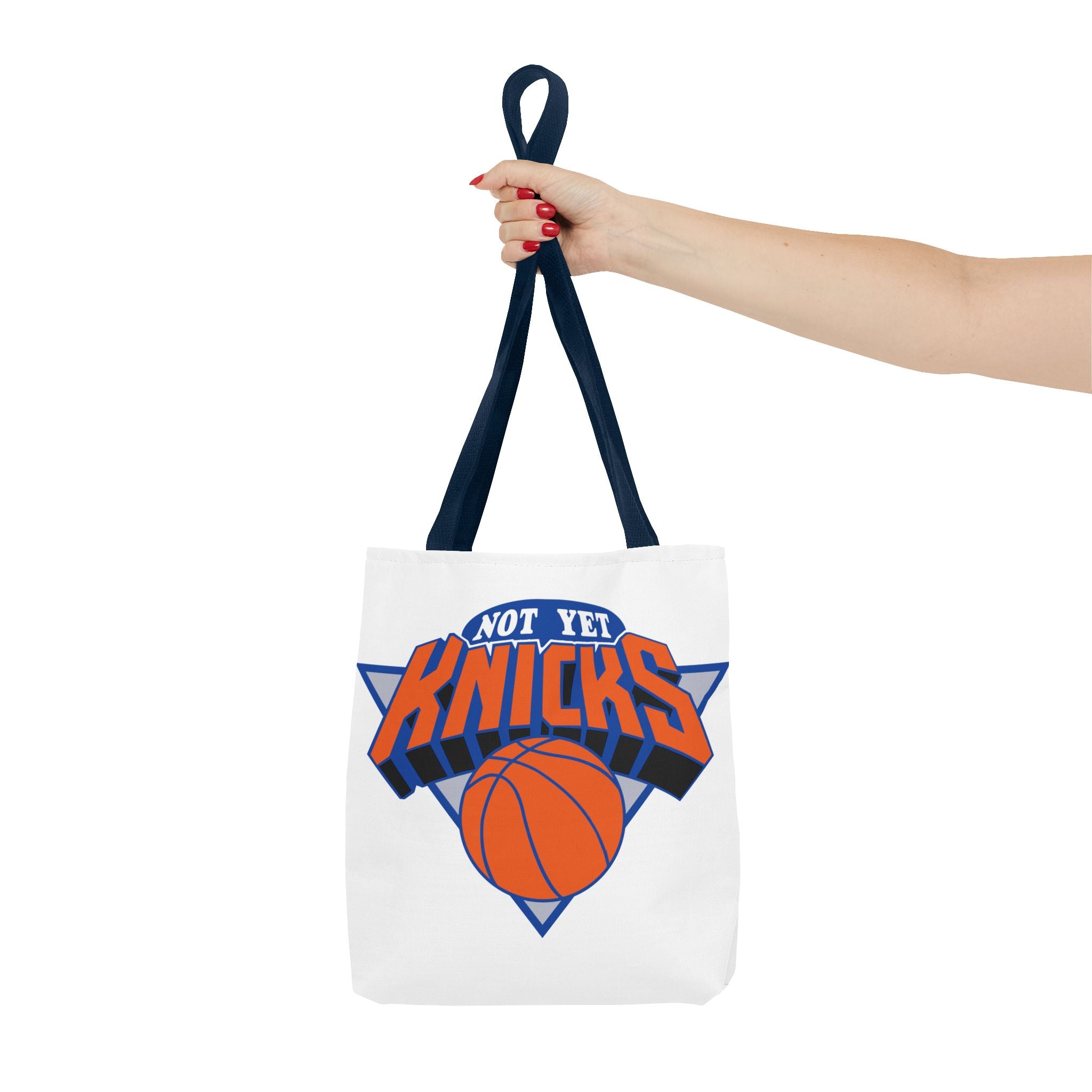 Not Yet Knicks Basketball Tote Bag - Perfect for Game Days, Sports Fans, Are You Ready?, Gifts for Him, Basketball Lovers, Team Spirit