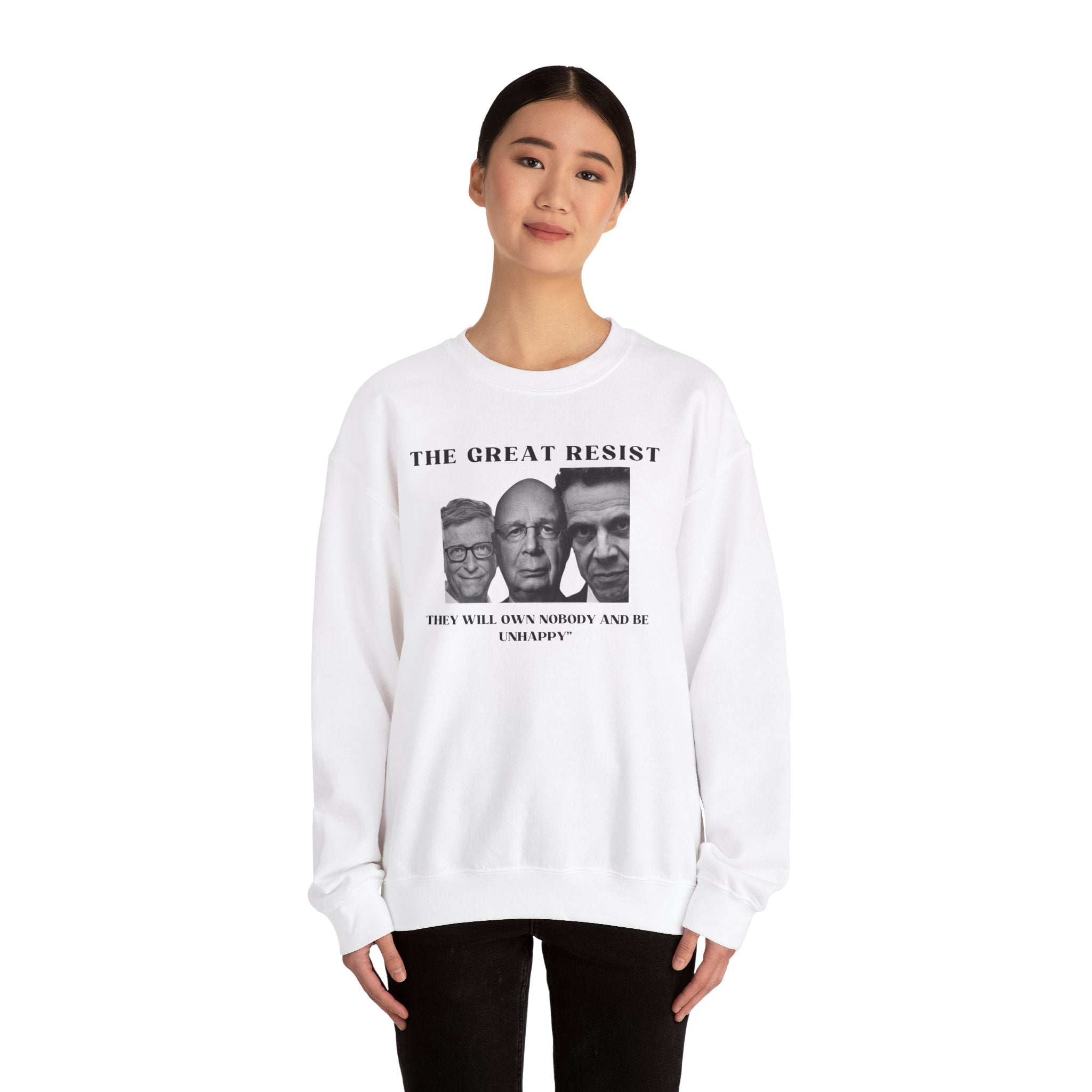 The Great Resist, Unisex Heavy Blend™ Crewneck Sweatshirt