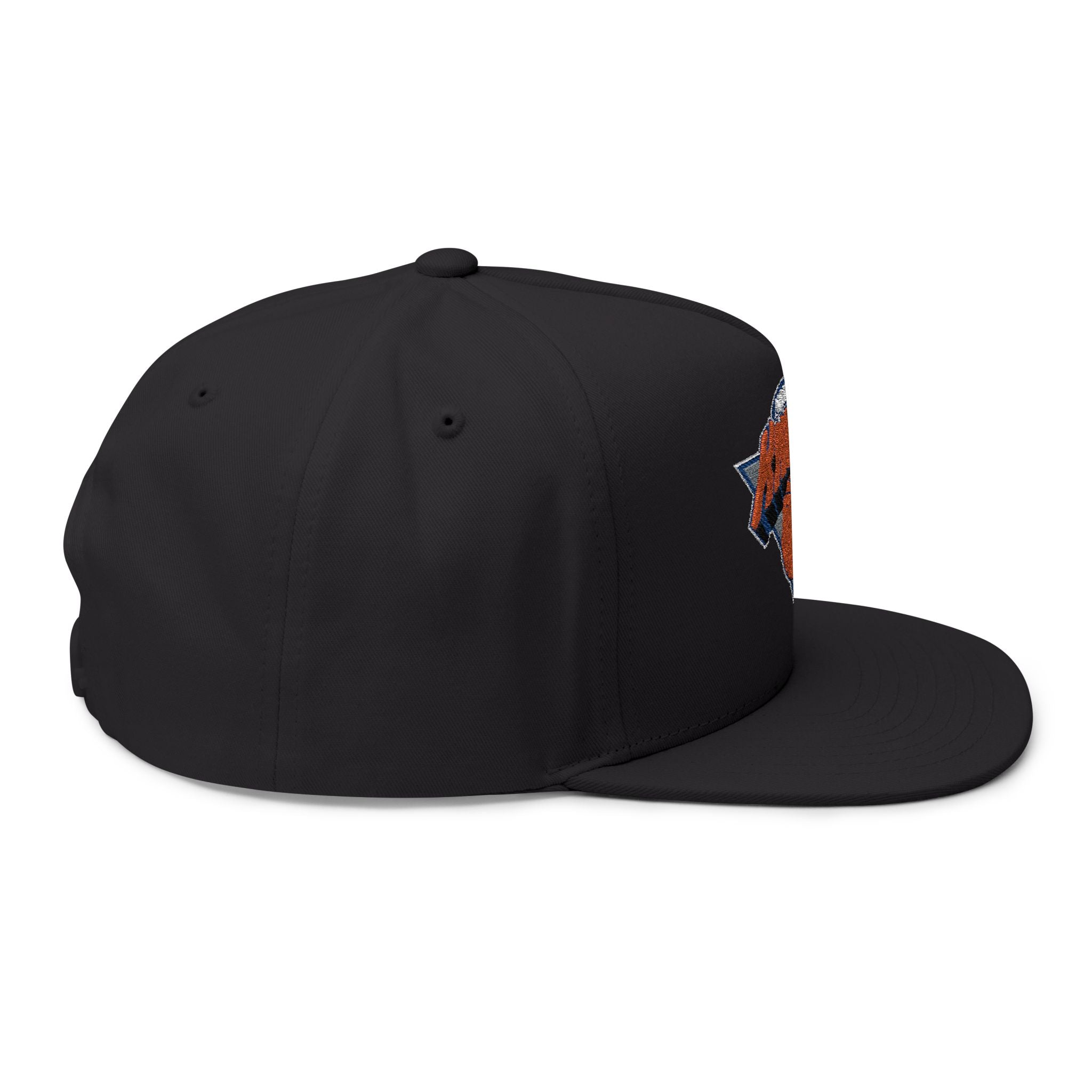 "NOT YET KNICKS" Stylish Flat Bill Cap | Embroidered Basketball Hat, Sports Cap, Streetwear, Gifts for Him, Fashion Accessory