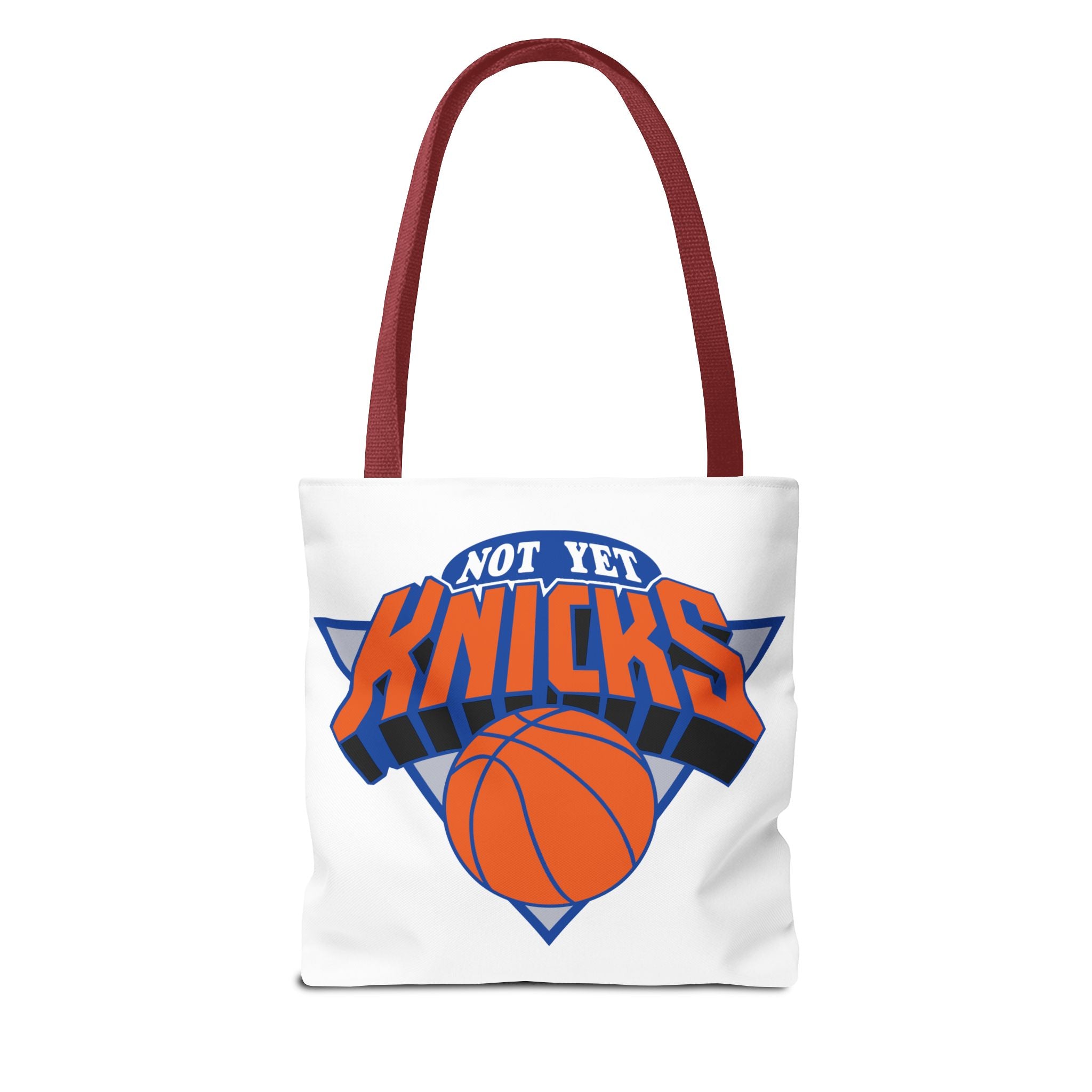 Not Yet Knicks Basketball Tote Bag - Perfect for Game Days, Sports Fans, Are You Ready?, Gifts for Him, Basketball Lovers, Team Spirit