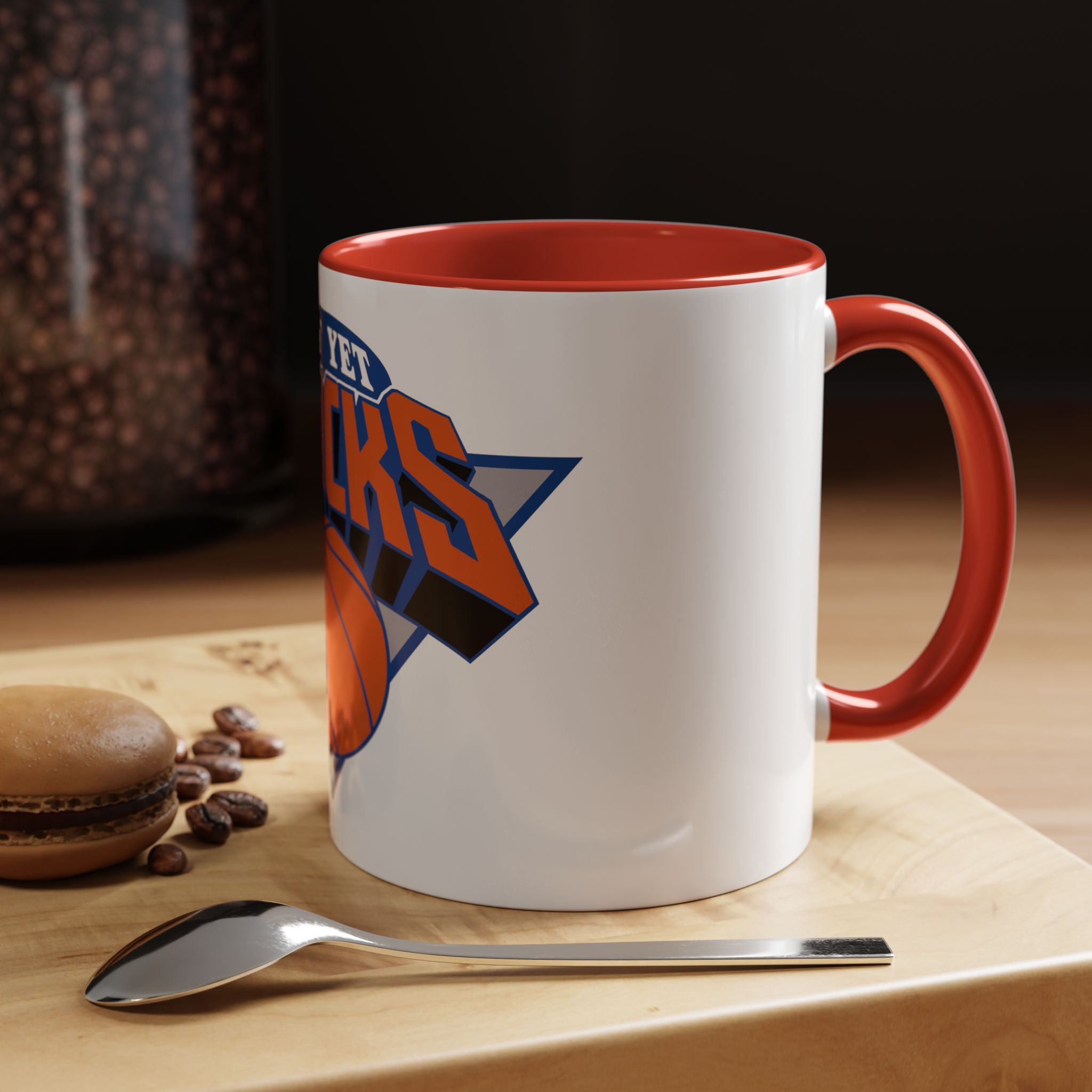 Basketball Fan Mug - Not Yet Knicks | Perfect Gift for Sports Lovers, Coffee Drinkers, Game Days, Birthdays, Holidays