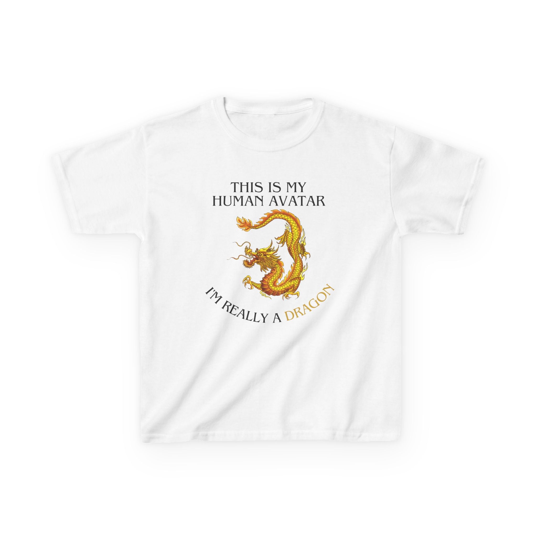 I’m Really A Dragon, Kids Heavy Cotton™ Tee