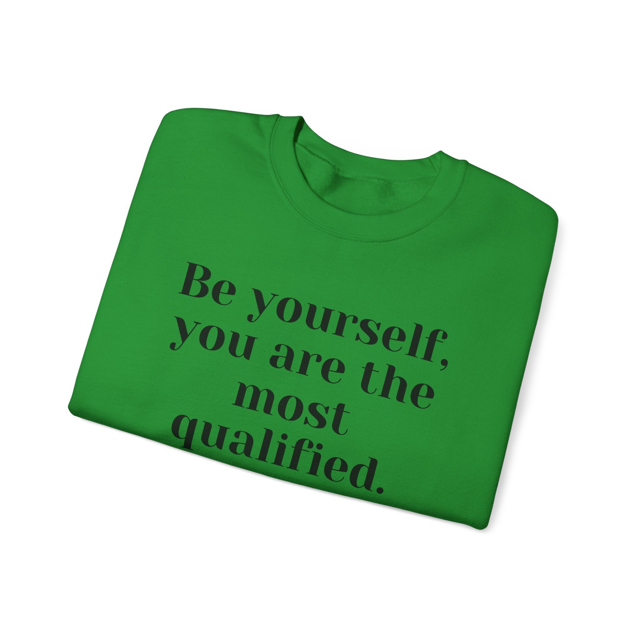 Be Yourself,…, light colored shirt, Unisex Heavy Blend™ Crewneck Sweatshirt