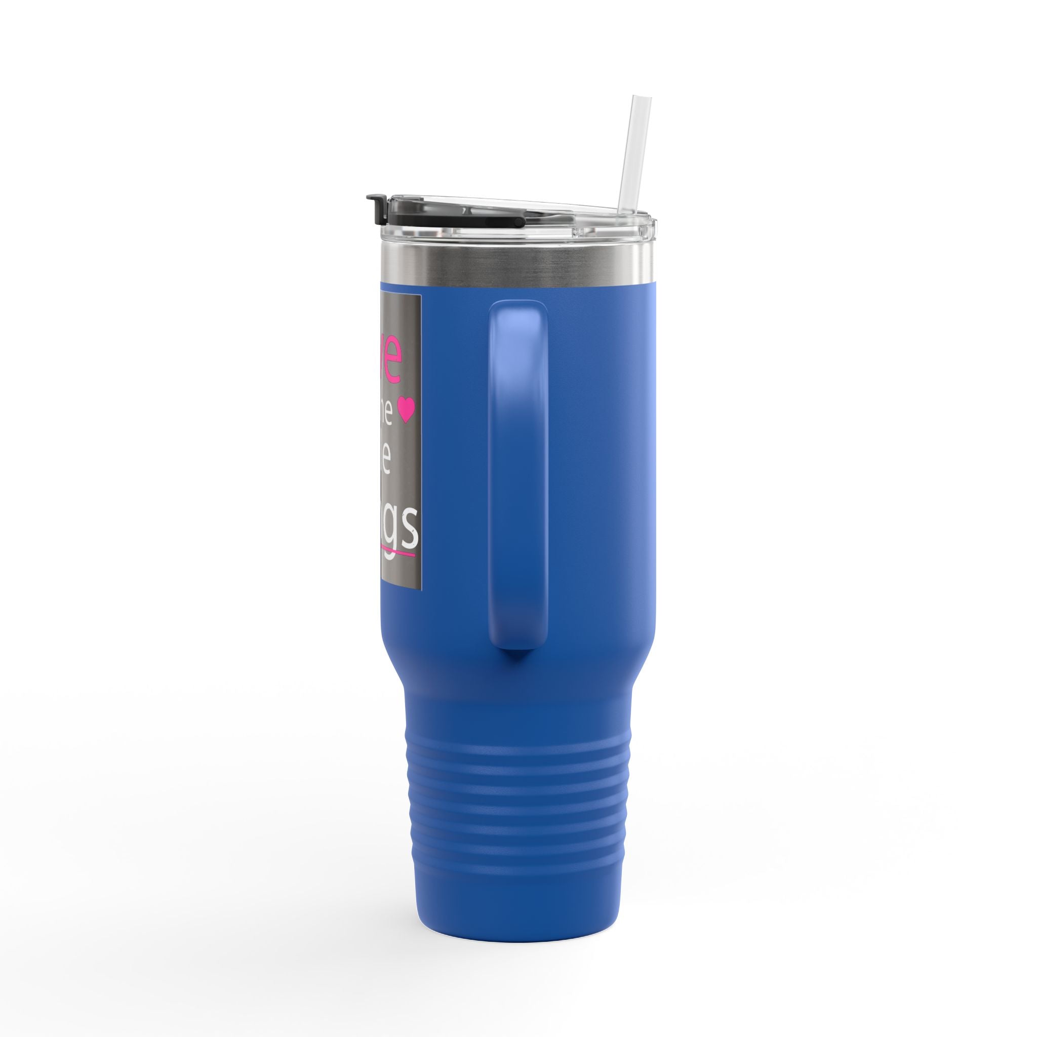 Love All The Little Things, Insulated Travel Mug, 40oz
