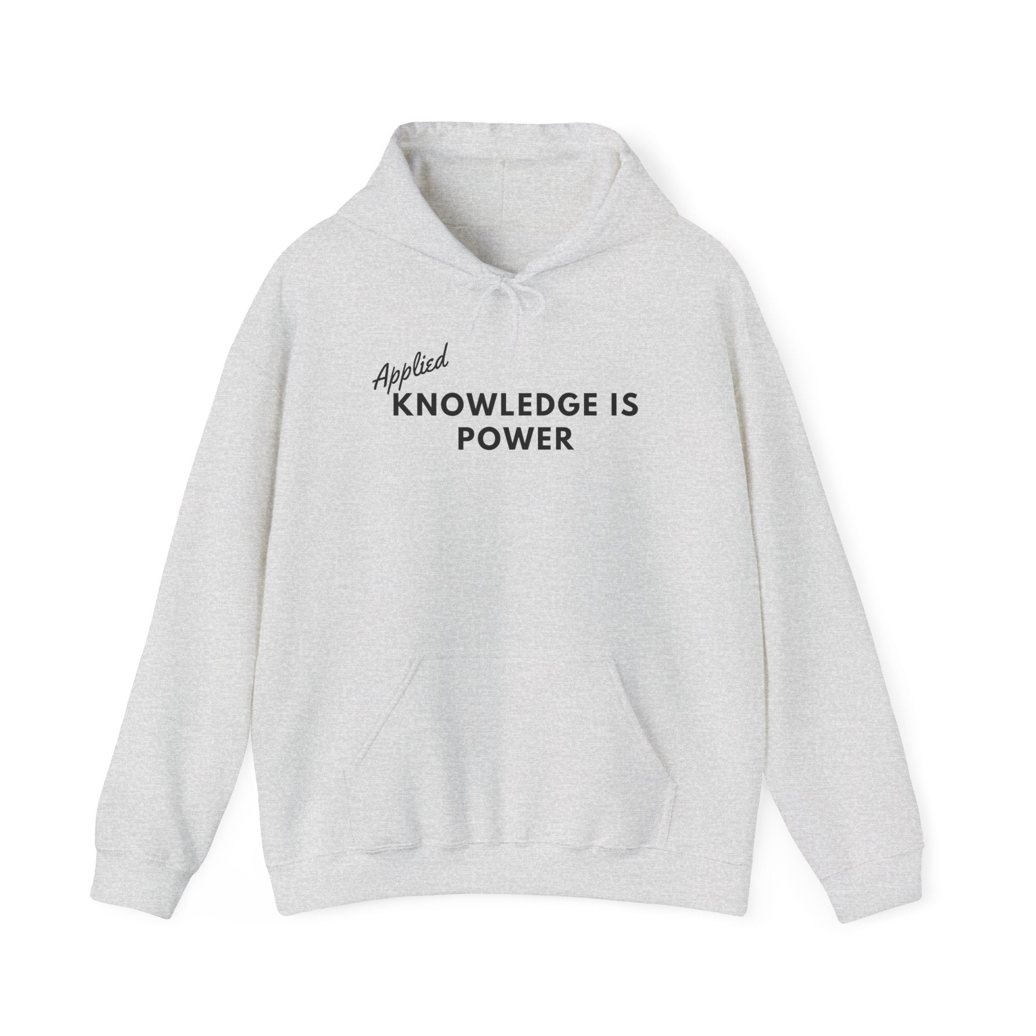 Applied Knowledge Is Power, Unisex Heavy Blend™ Hooded Sweatshirt