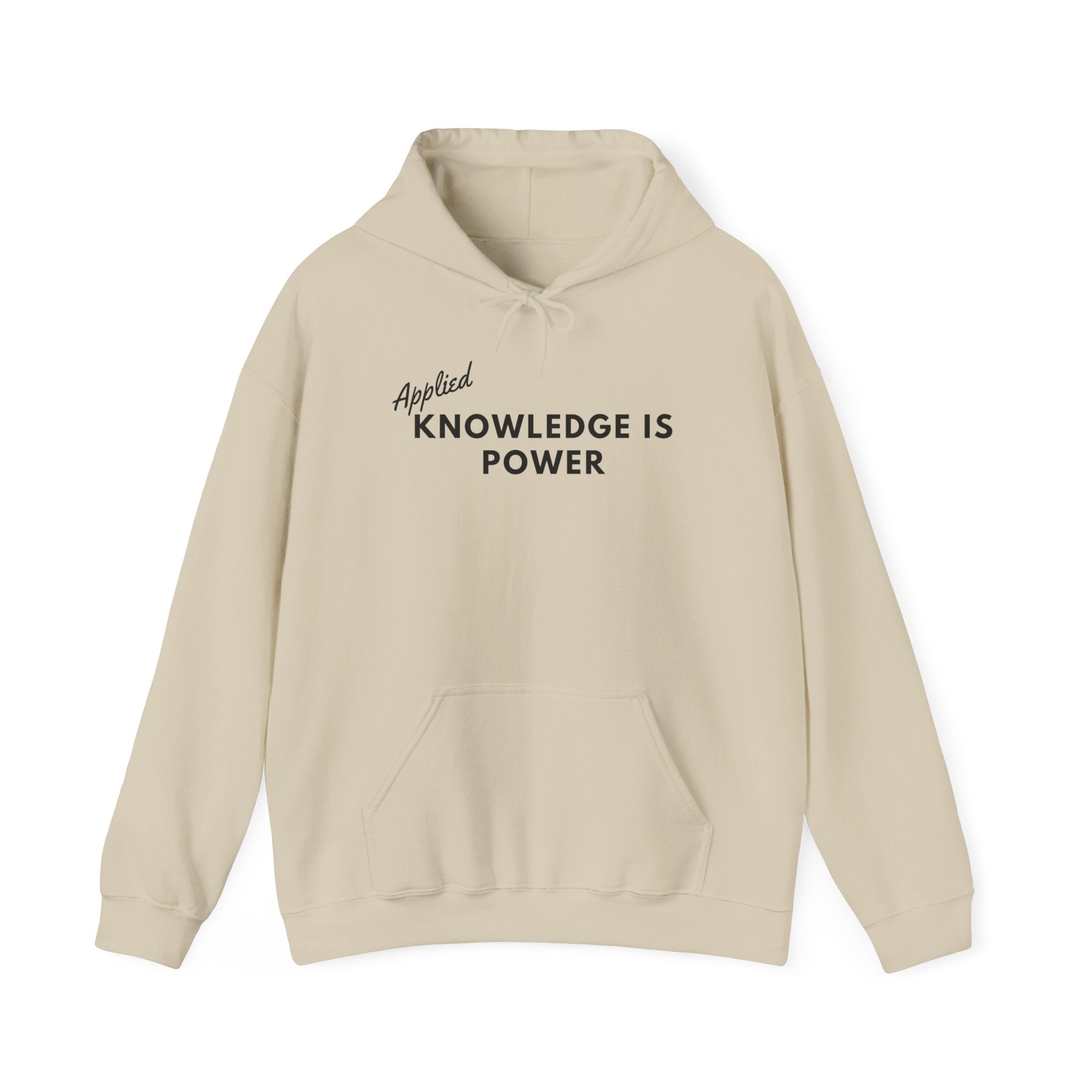 Applied Knowledge Is Power, Unisex Heavy Blend™ Hooded Sweatshirt