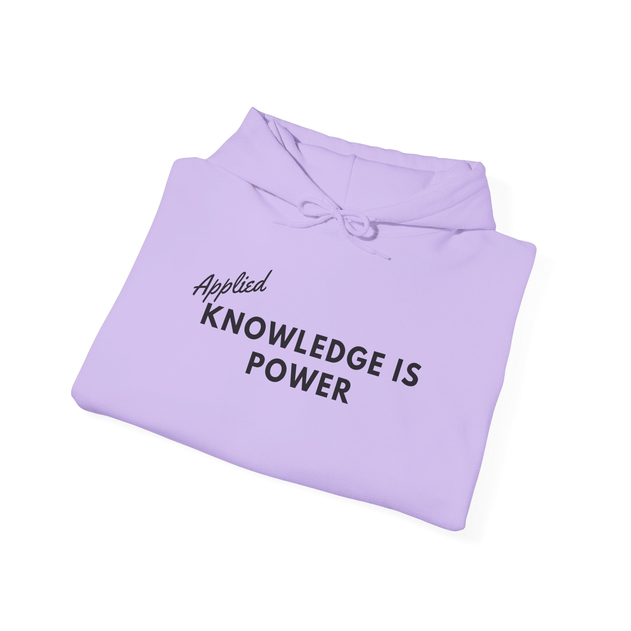 Applied Knowledge Is Power, Unisex Heavy Blend™ Hooded Sweatshirt