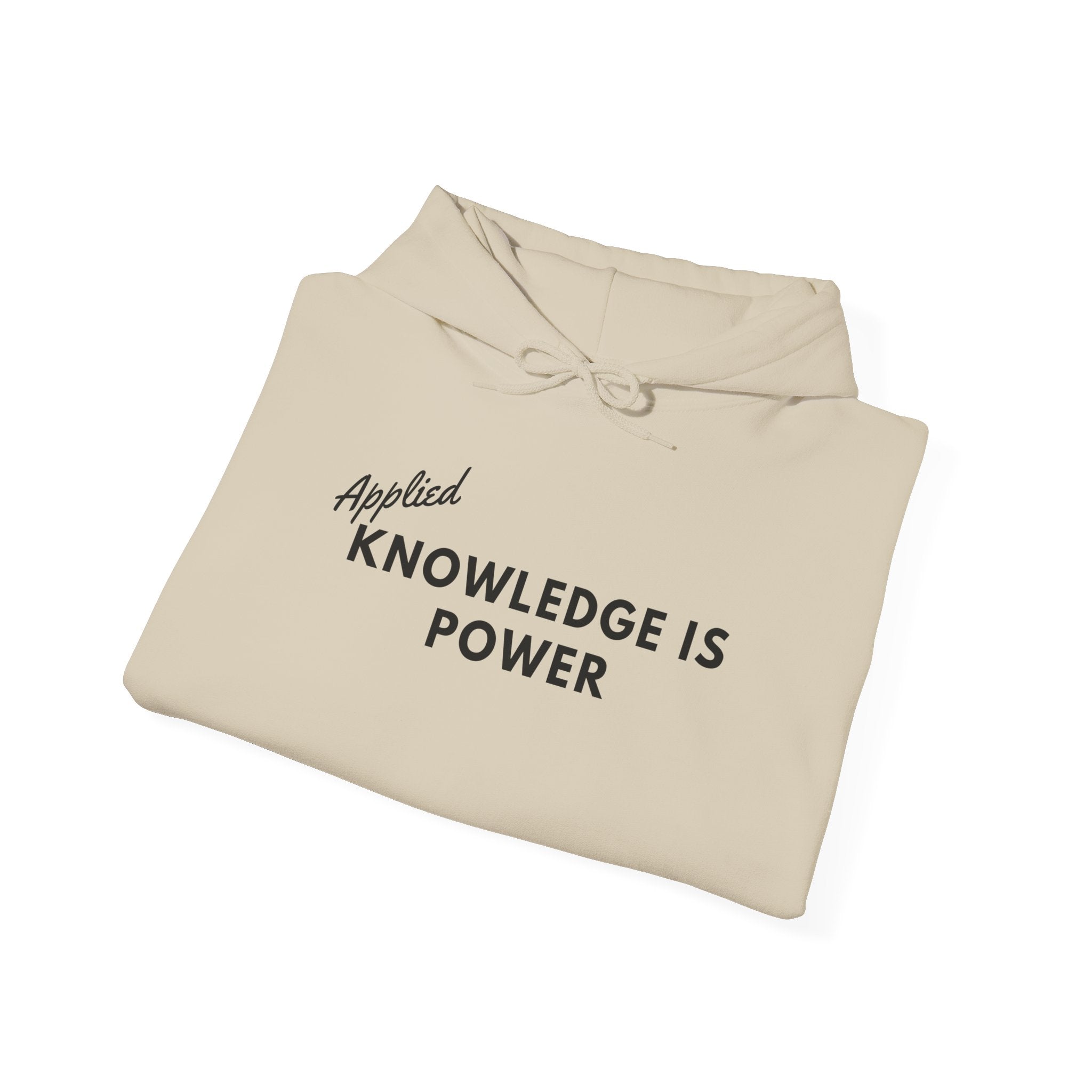 Applied Knowledge Is Power, Unisex Heavy Blend™ Hooded Sweatshirt