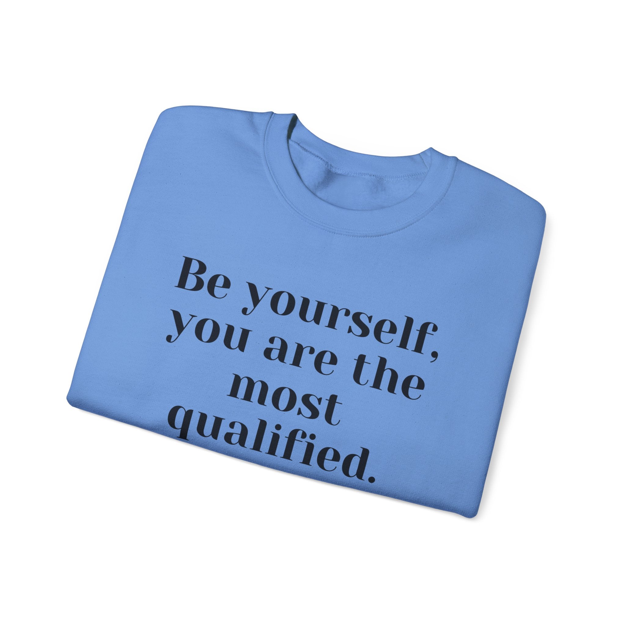 Be Yourself,…, light colored shirt, Unisex Heavy Blend™ Crewneck Sweatshirt