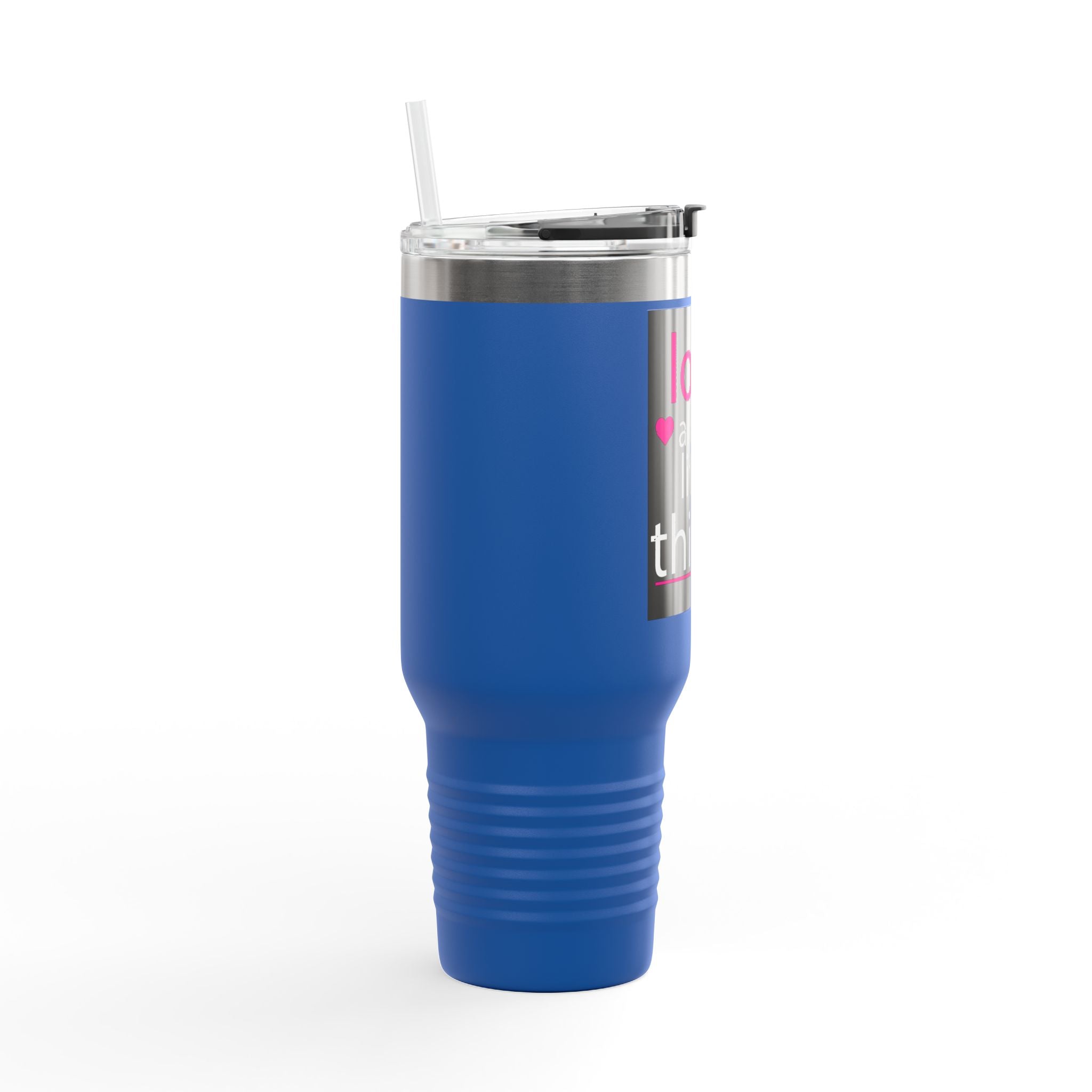 Love All The Little Things, Insulated Travel Mug, 40oz