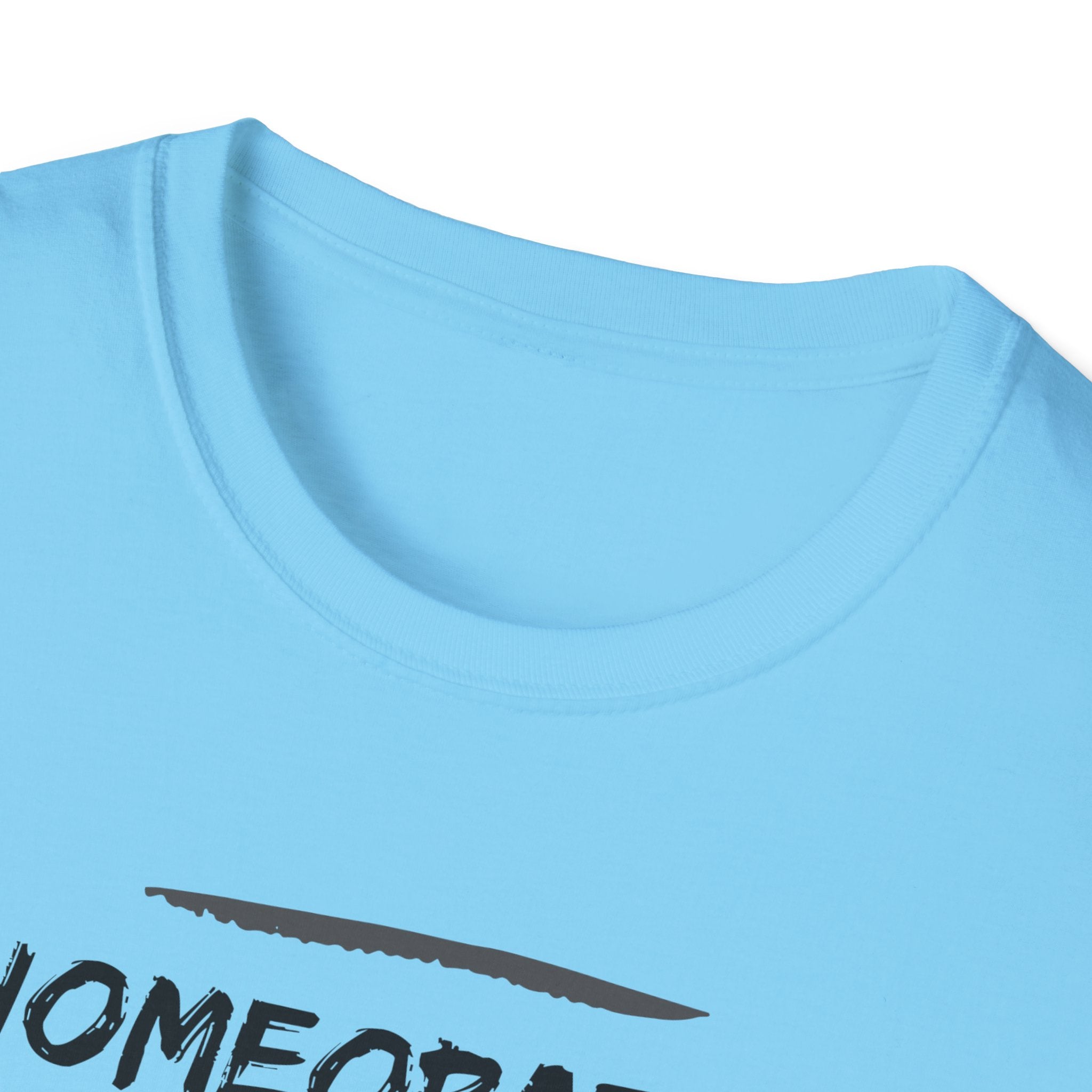 Homeopathy Over Allopathy, light colored shirt, Unisex Softstyle T-Shirt