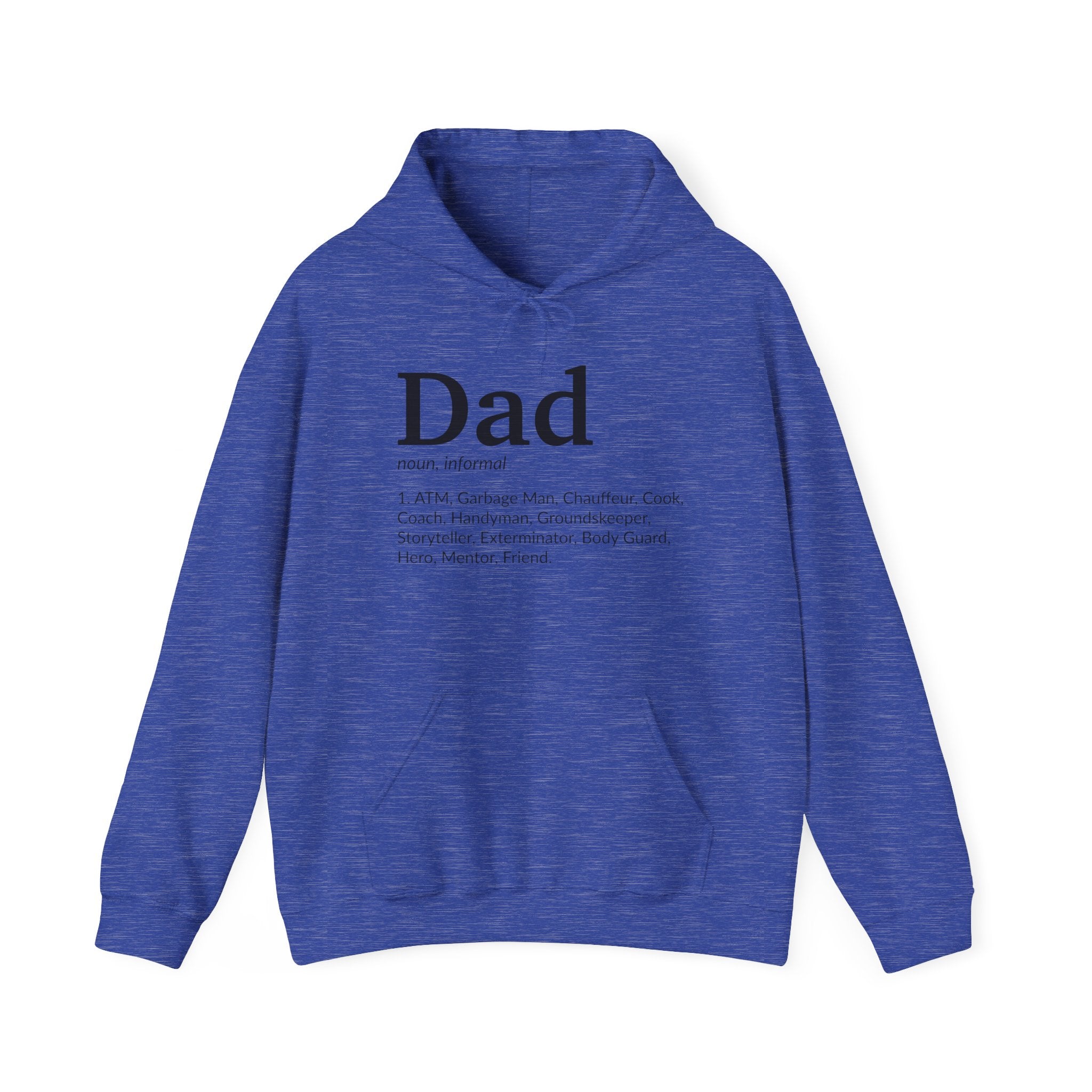 Dad Definition, light colored shirt, Unisex Heavy Blend™ Hooded Sweatshirt