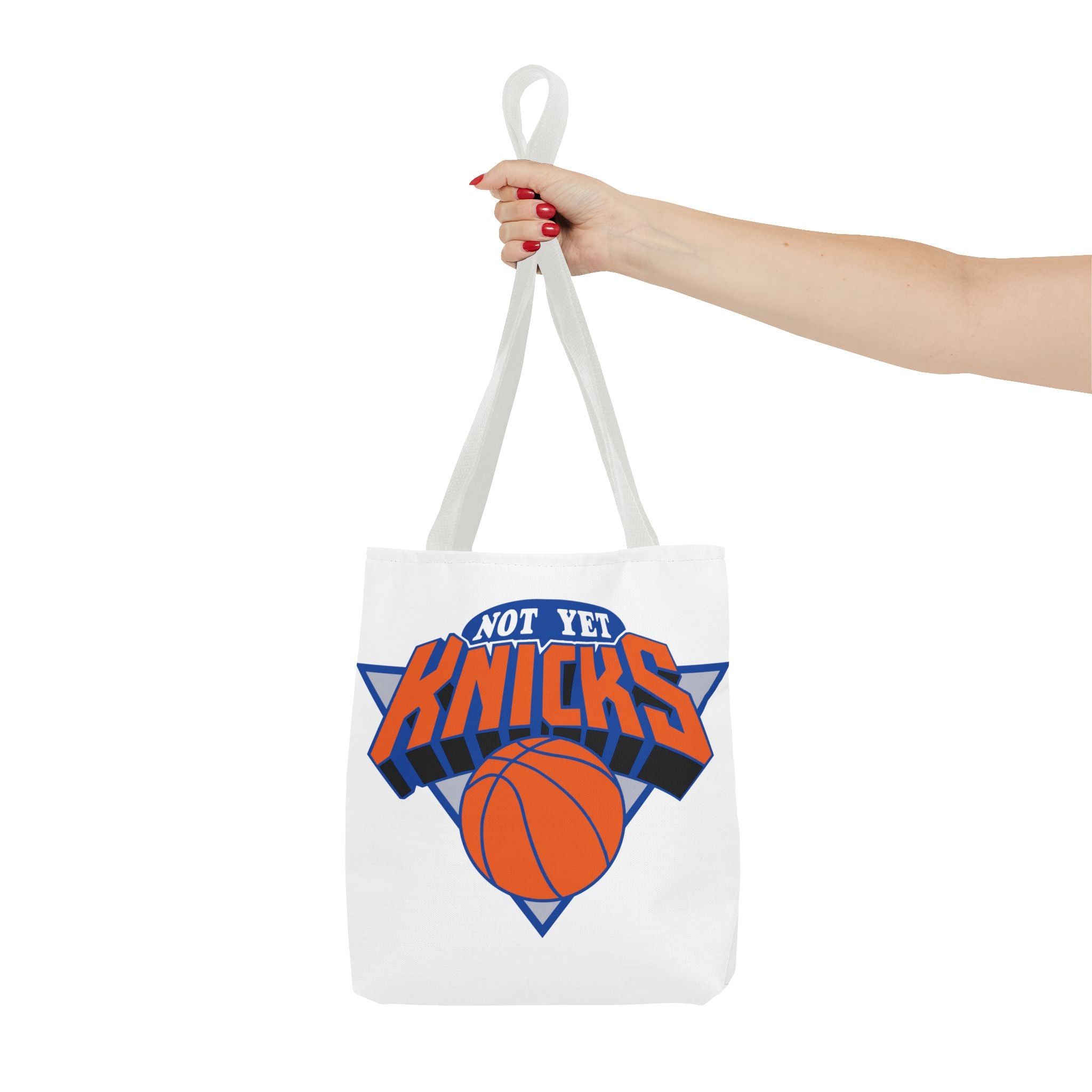 Not Yet Knicks Basketball Tote Bag - Perfect for Game Days, Sports Fans, Are You Ready?, Gifts for Him, Basketball Lovers, Team Spirit