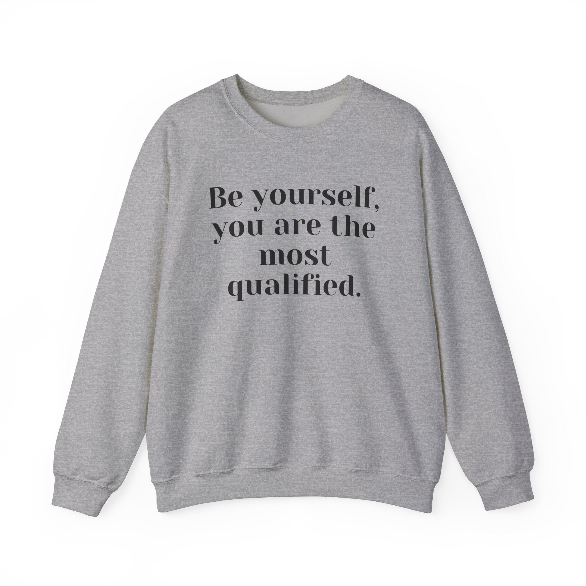 Be Yourself,…, light colored shirt, Unisex Heavy Blend™ Crewneck Sweatshirt
