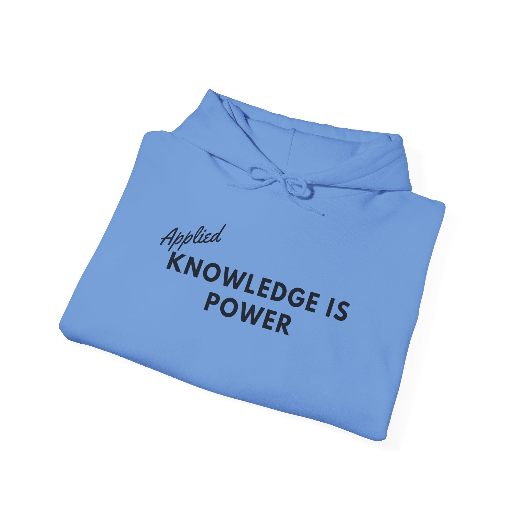 Applied Knowledge Is Power, Unisex Heavy Blend™ Hooded Sweatshirt