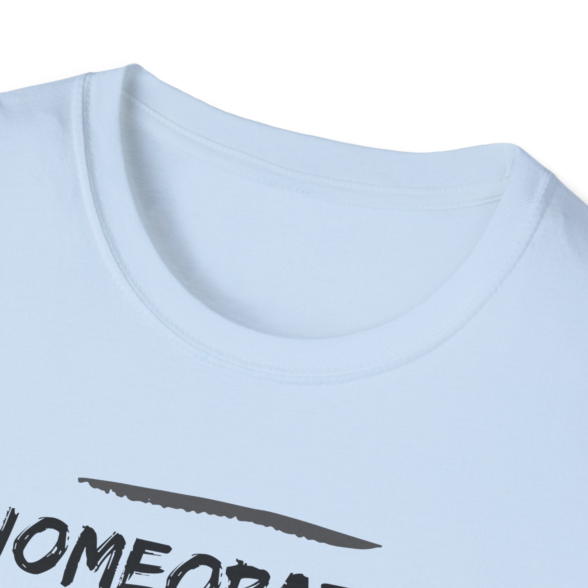 Homeopathy Over Allopathy, light colored shirt, Unisex Softstyle T-Shirt