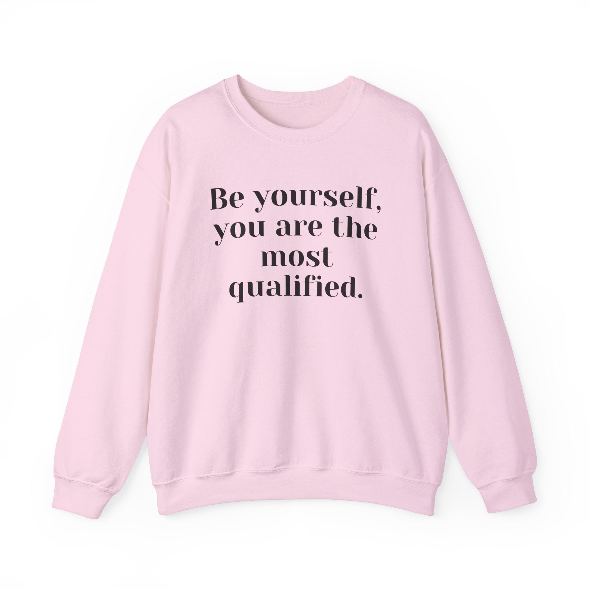 Be Yourself,…, light colored shirt, Unisex Heavy Blend™ Crewneck Sweatshirt