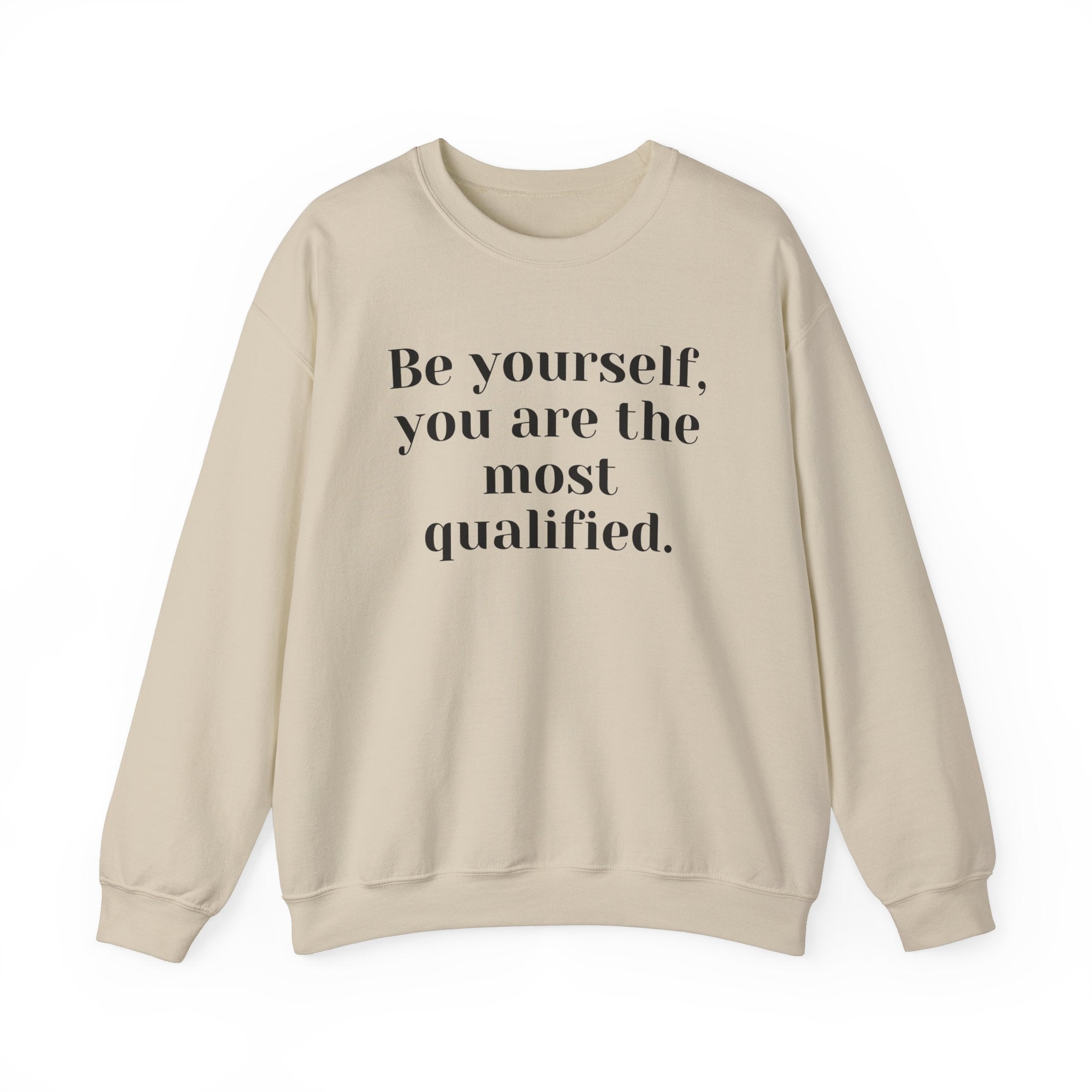 Be Yourself,…, light colored shirt, Unisex Heavy Blend™ Crewneck Sweatshirt