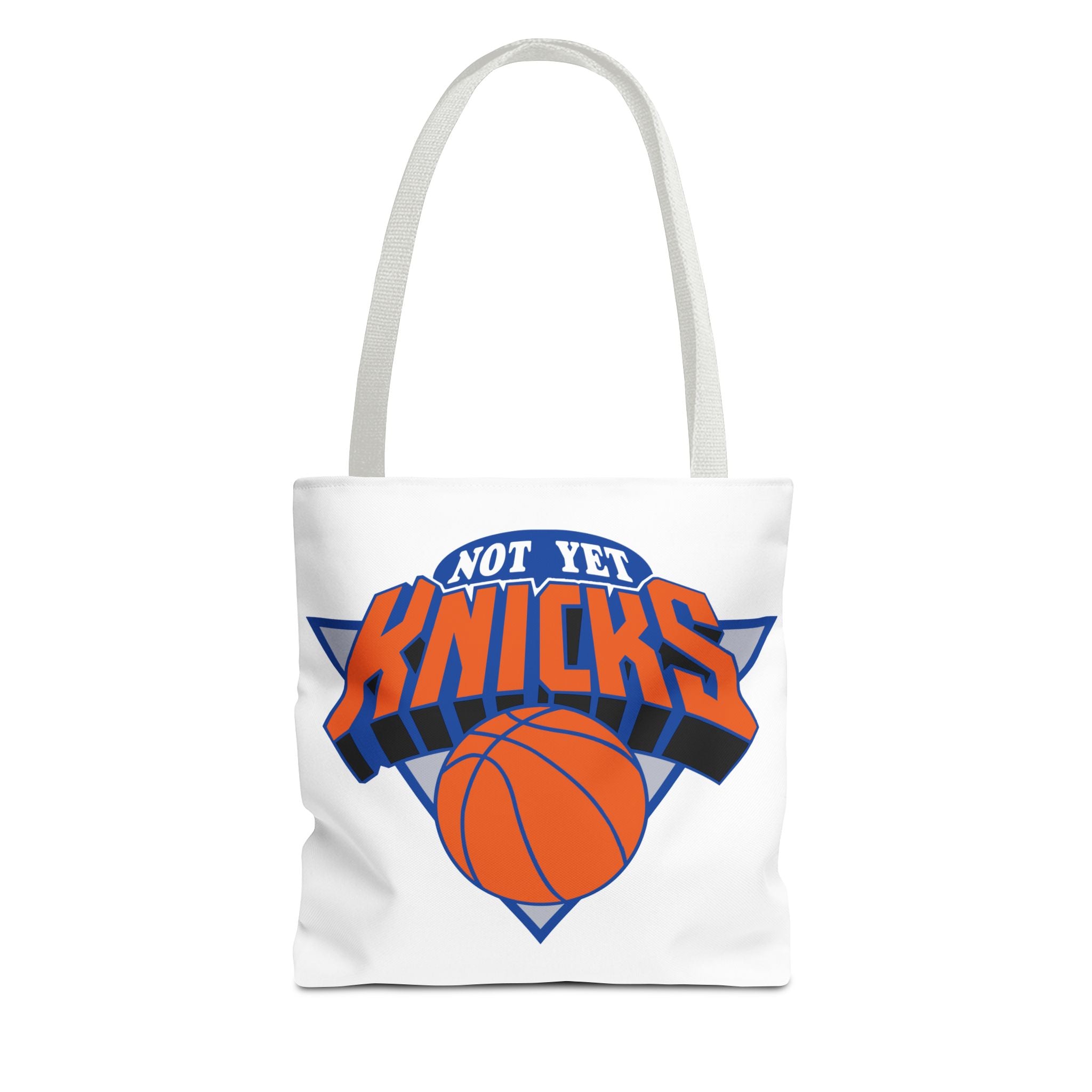 Not Yet Knicks Basketball Tote Bag - Perfect for Game Days, Sports Fans, Are You Ready?, Gifts for Him, Basketball Lovers, Team Spirit