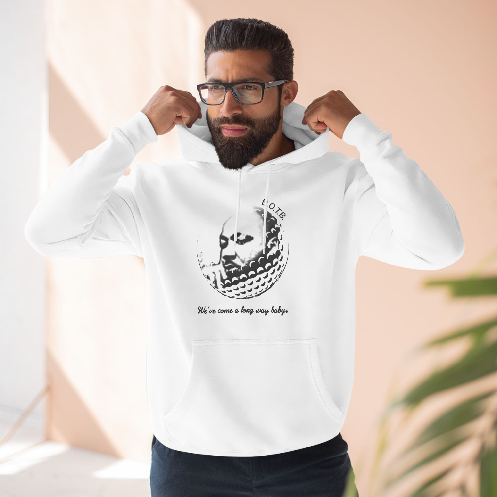 We’ve Come A Long Way Baby!, Three-Panel Fleece Hoodie