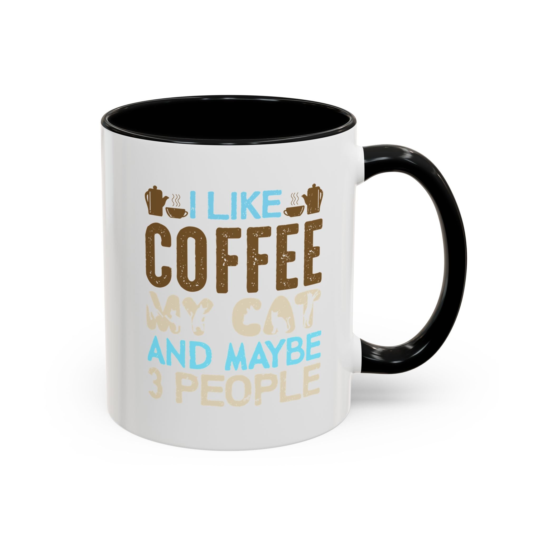 I Like Coffee…., Accent Coffee Mug (11, 15oz)