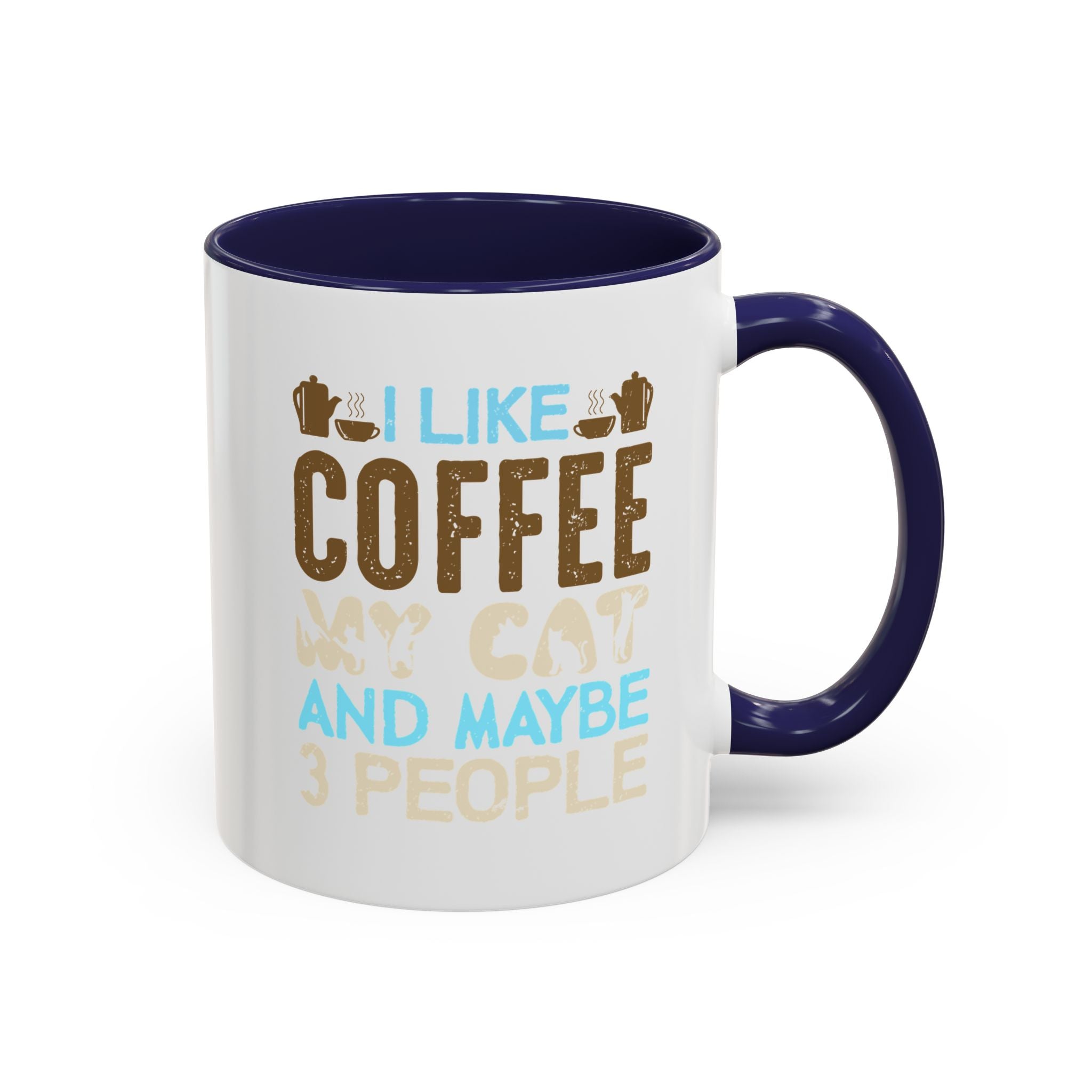 I Like Coffee…., Accent Coffee Mug (11, 15oz)