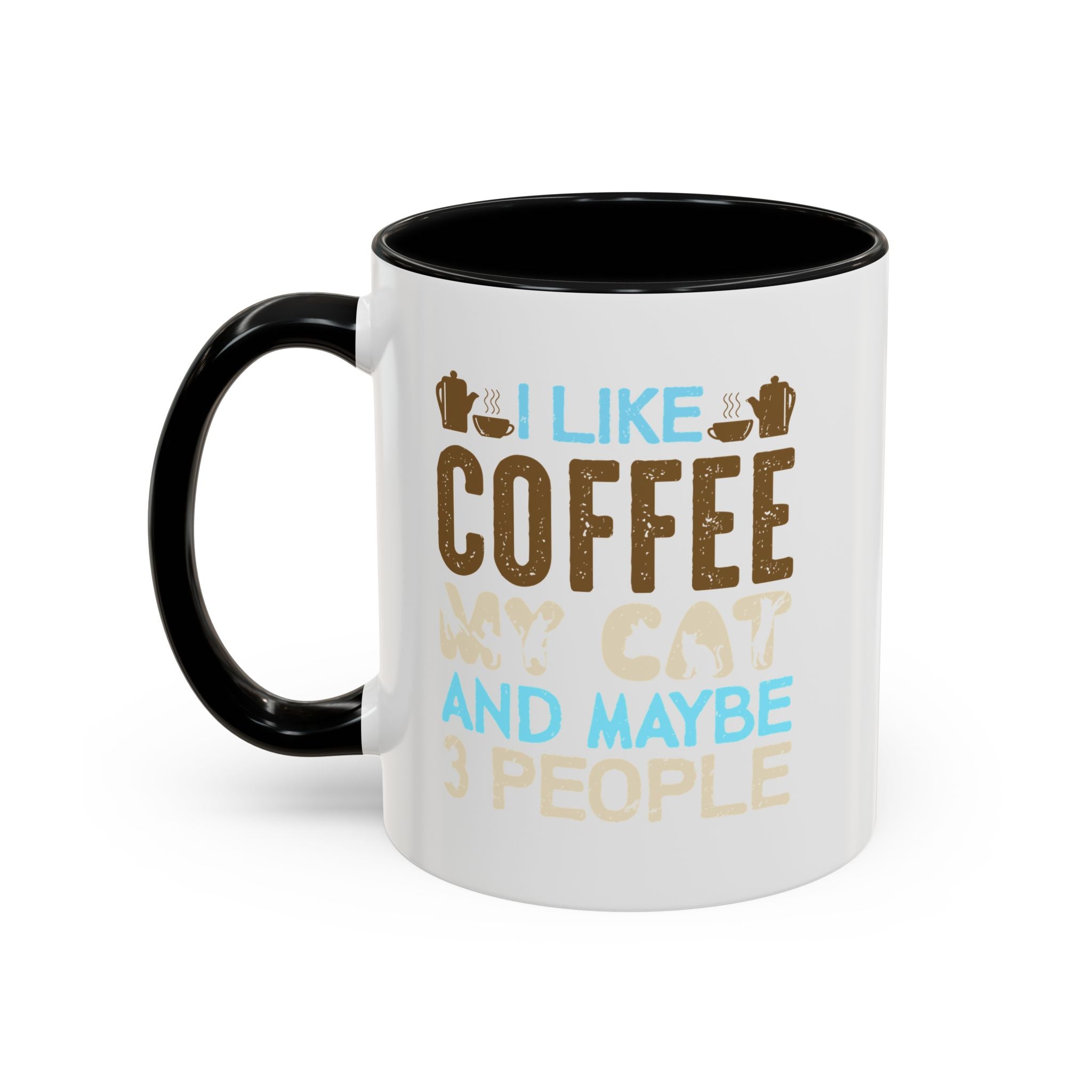 I Like Coffee…., Accent Coffee Mug (11, 15oz)