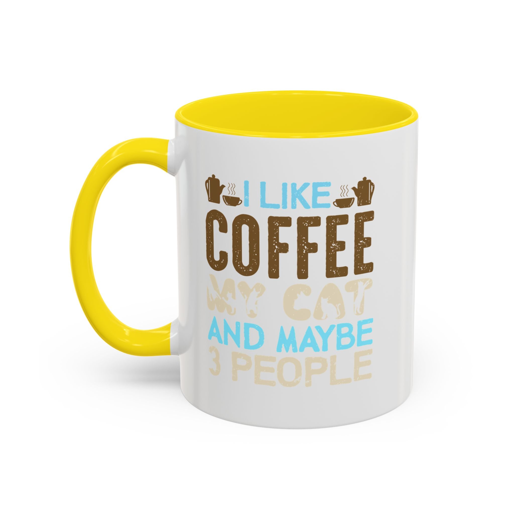 I Like Coffee…., Accent Coffee Mug (11, 15oz)
