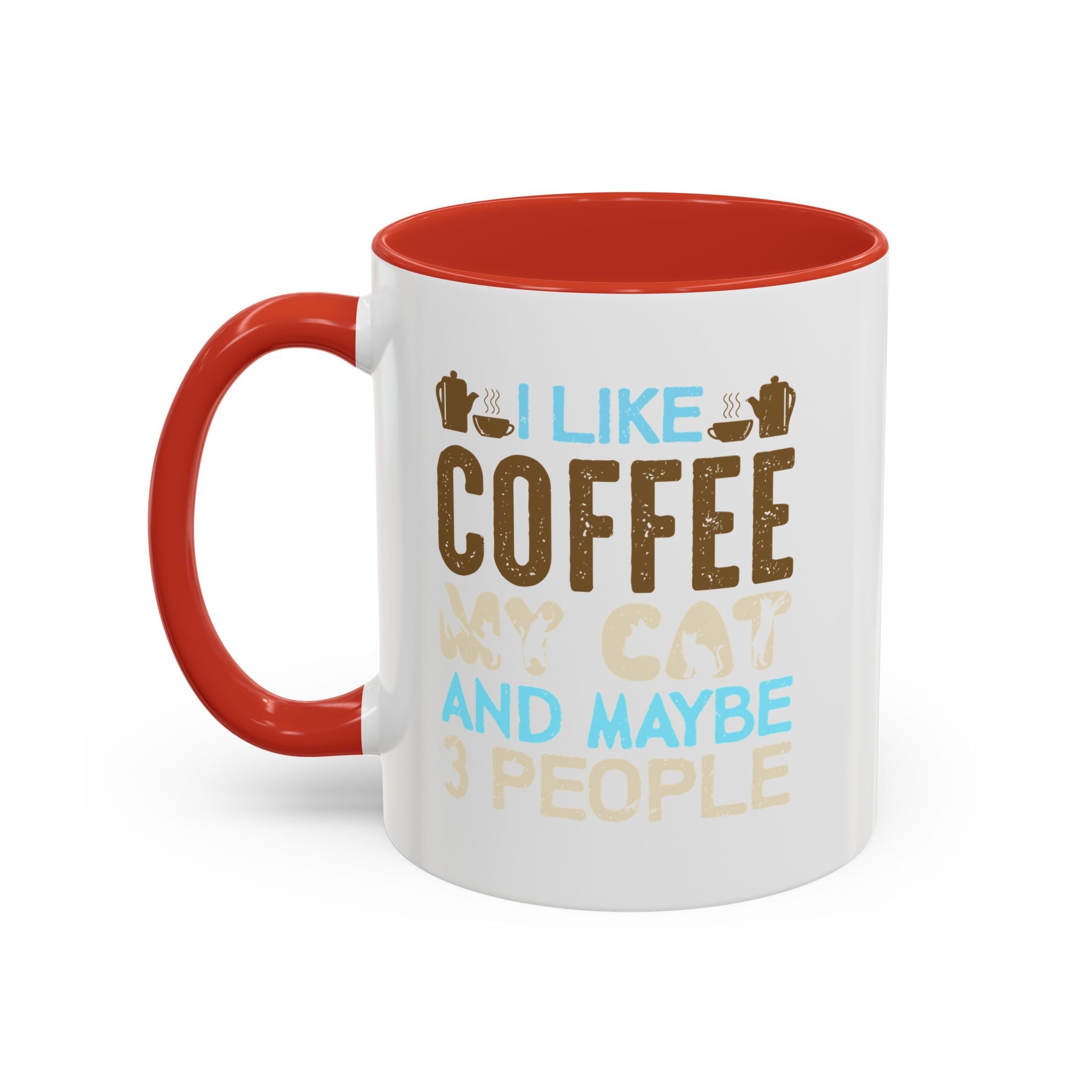 I Like Coffee…., Accent Coffee Mug (11, 15oz)