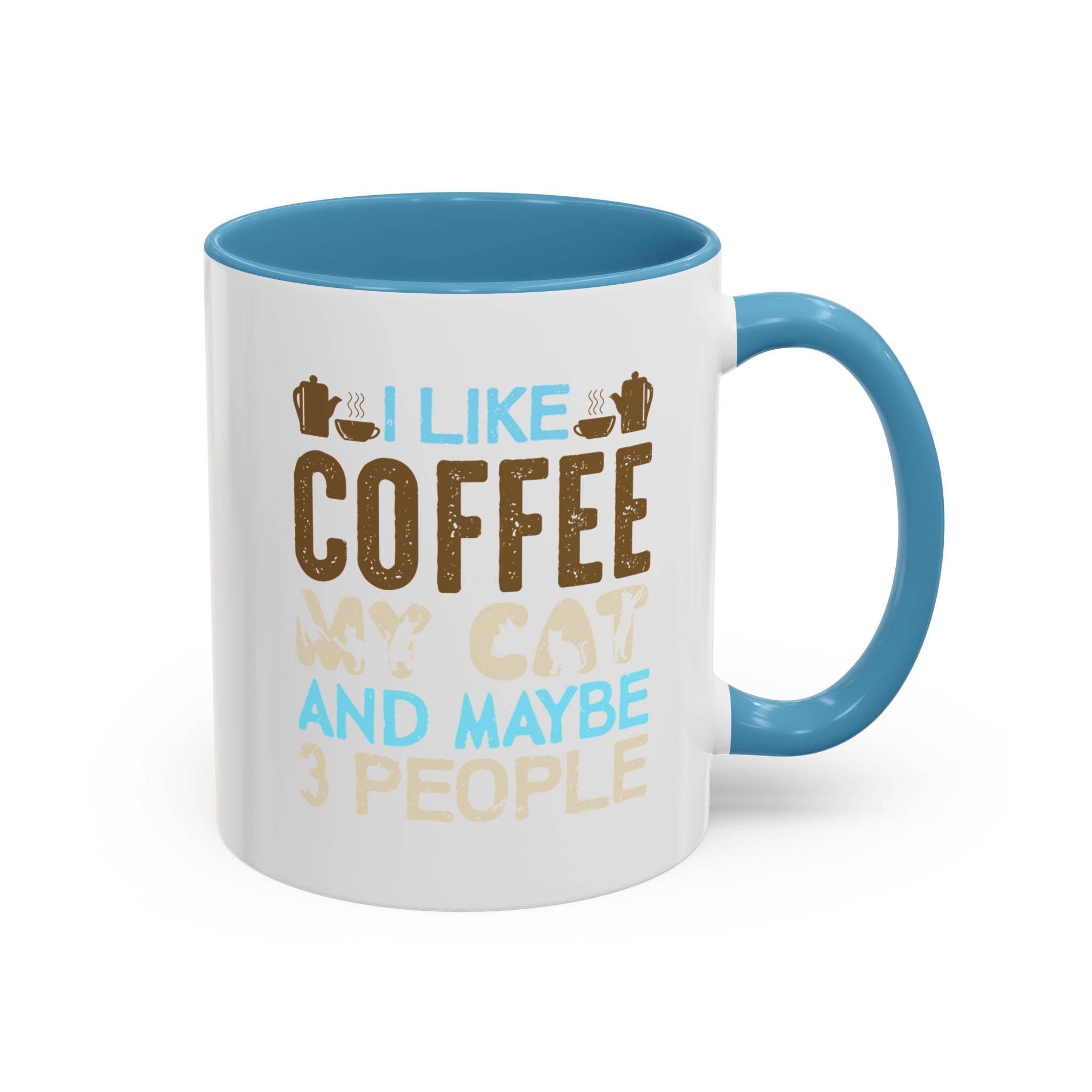 I Like Coffee…., Accent Coffee Mug (11, 15oz)