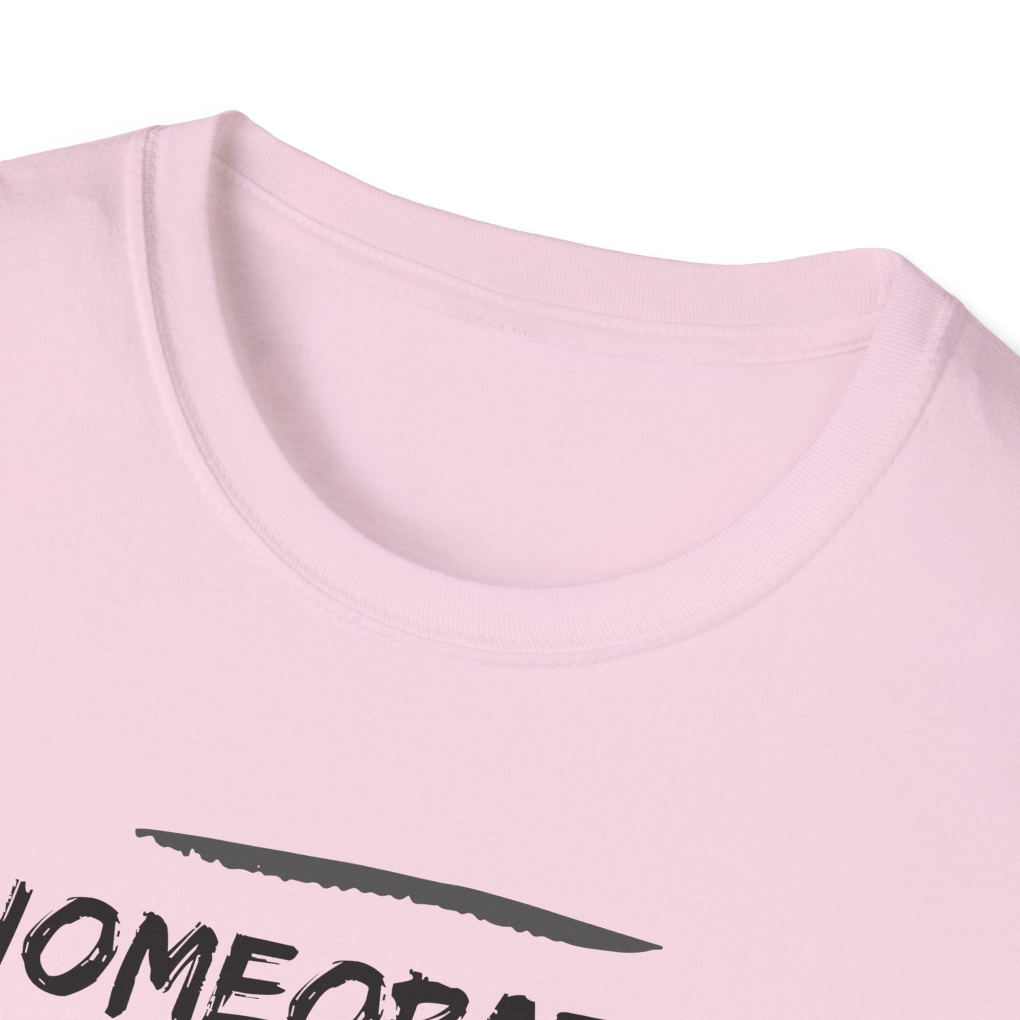 Homeopathy Over Allopathy, light colored shirt, Unisex Softstyle T-Shirt