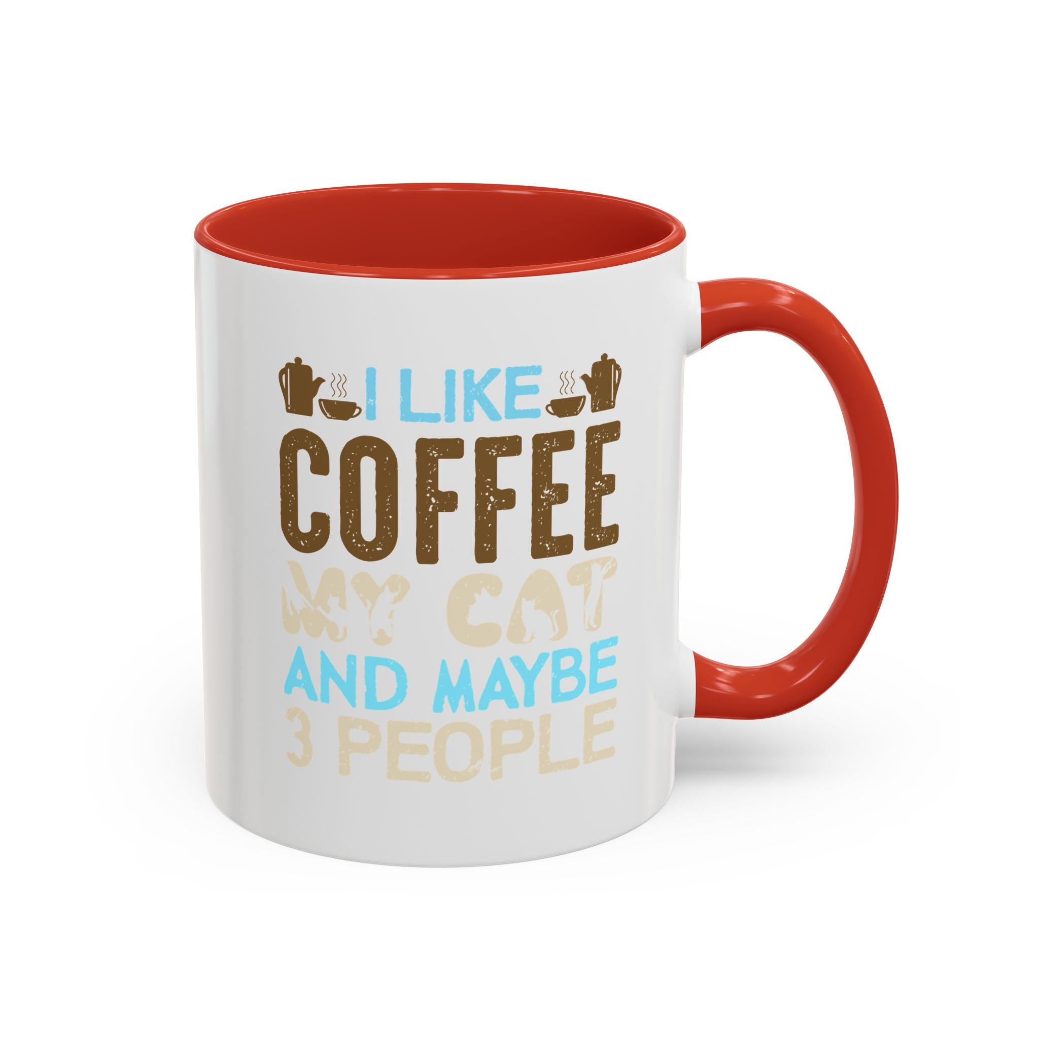 I Like Coffee…., Accent Coffee Mug (11, 15oz)
