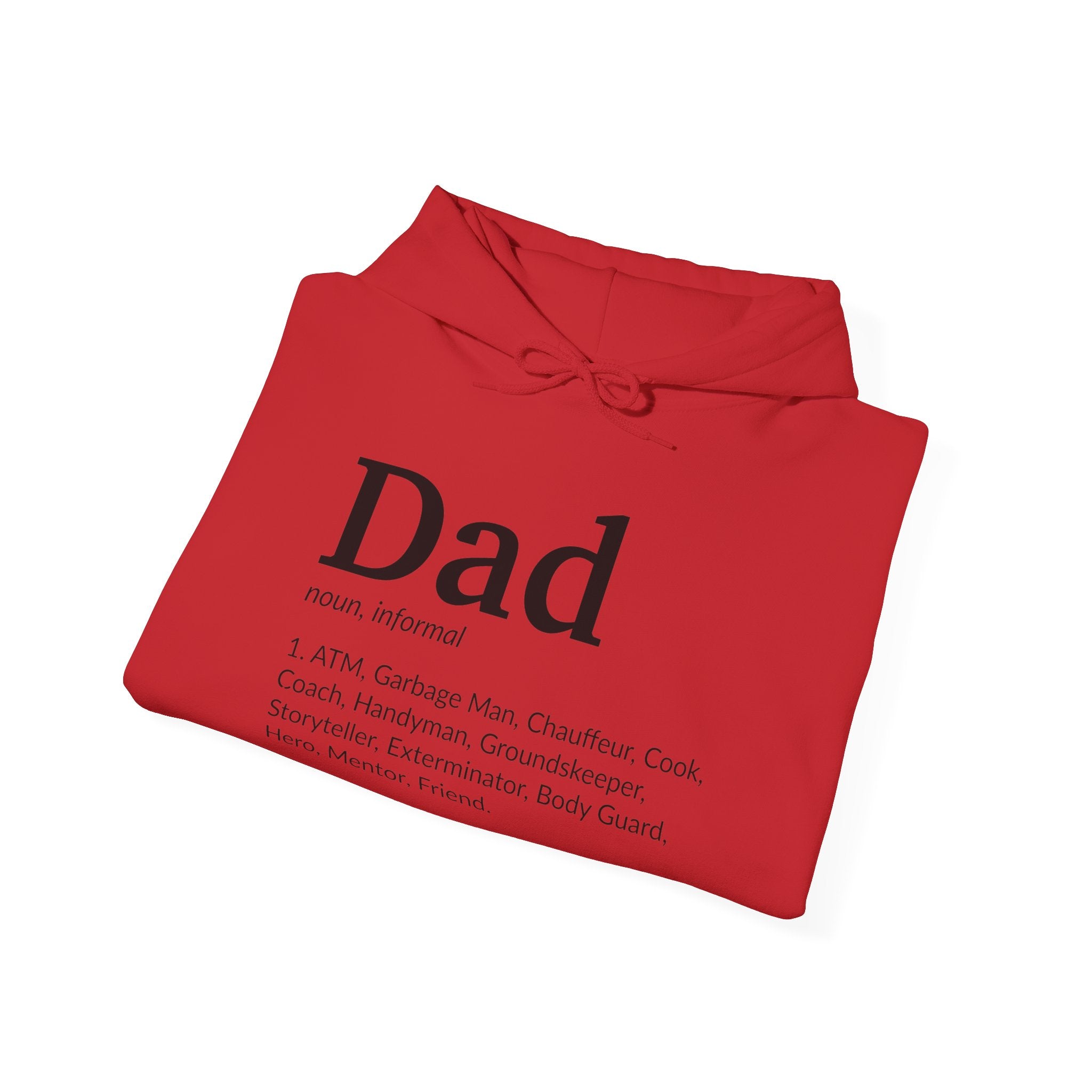Dad Definition, light colored shirt, Unisex Heavy Blend™ Hooded Sweatshirt