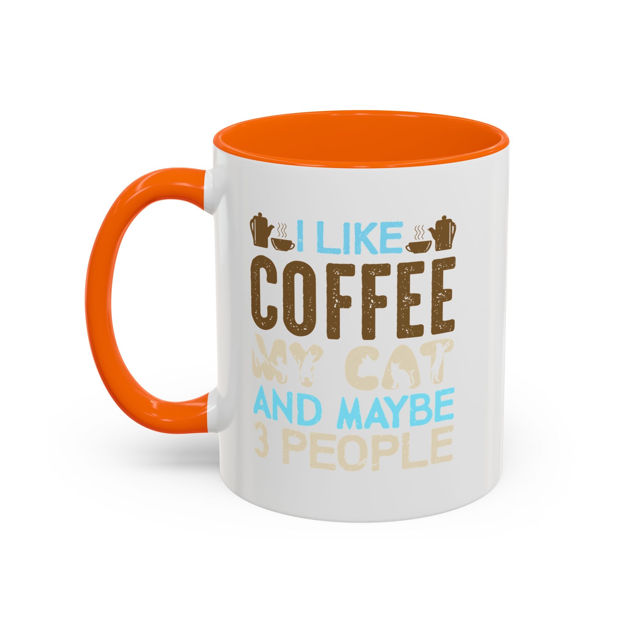I Like Coffee…., Accent Coffee Mug (11, 15oz)